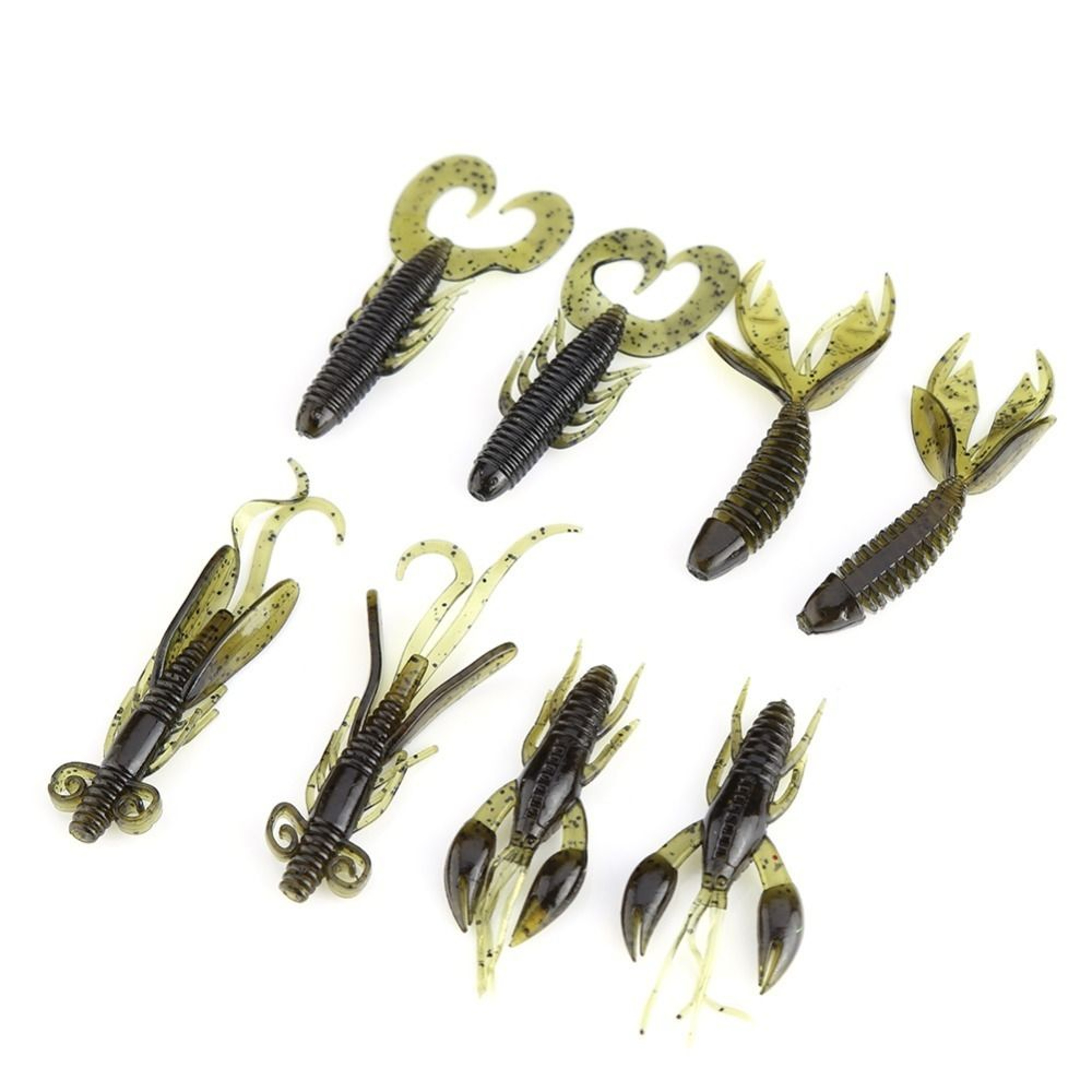 Soft PVC Worm Crawfish Lure, Lobster Bait, Multiple Sizes for Fishing Baits – view 3