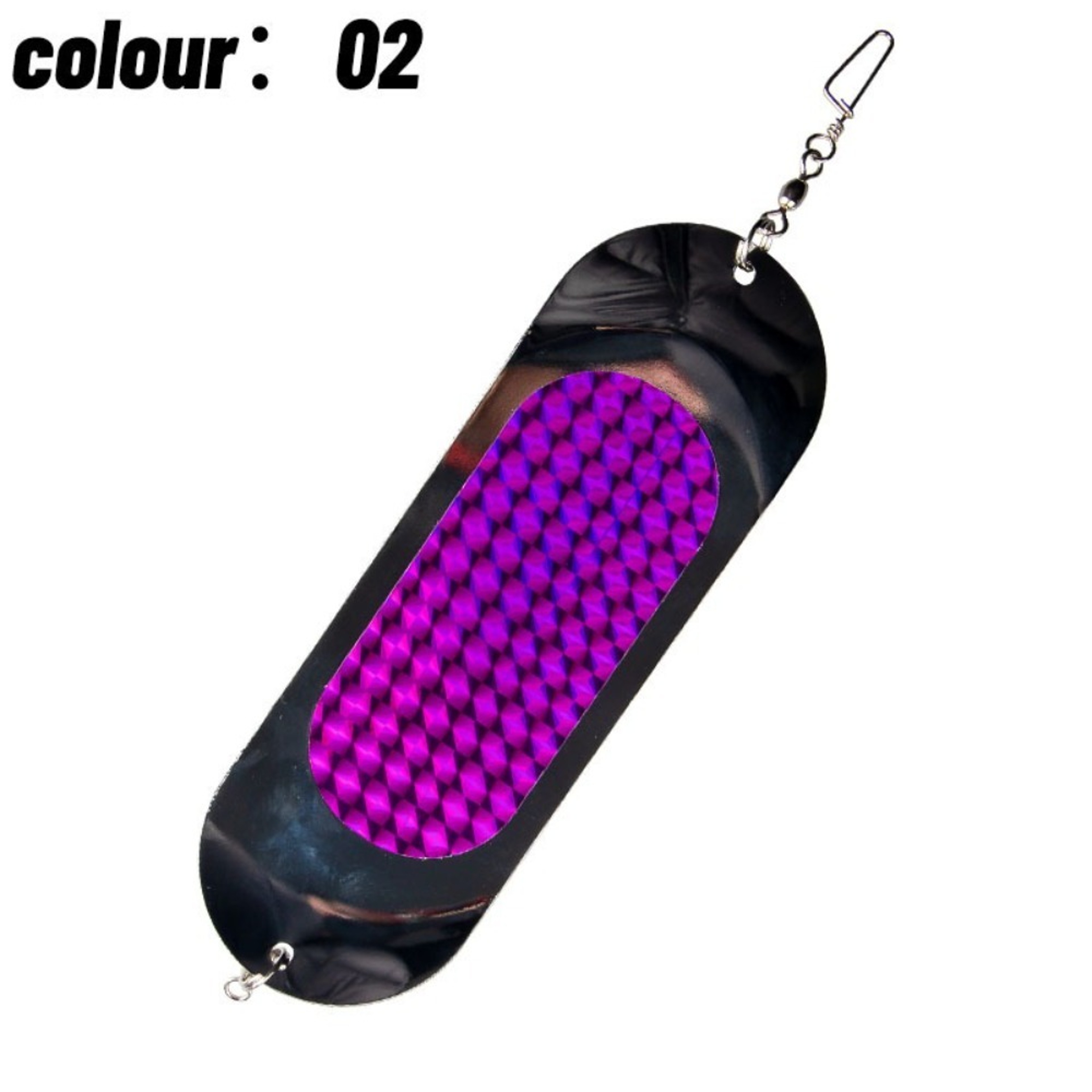 Deep Metal Fishing Flasher Tlapia Trolling Lure Diver Plate For Sea Fishing 9