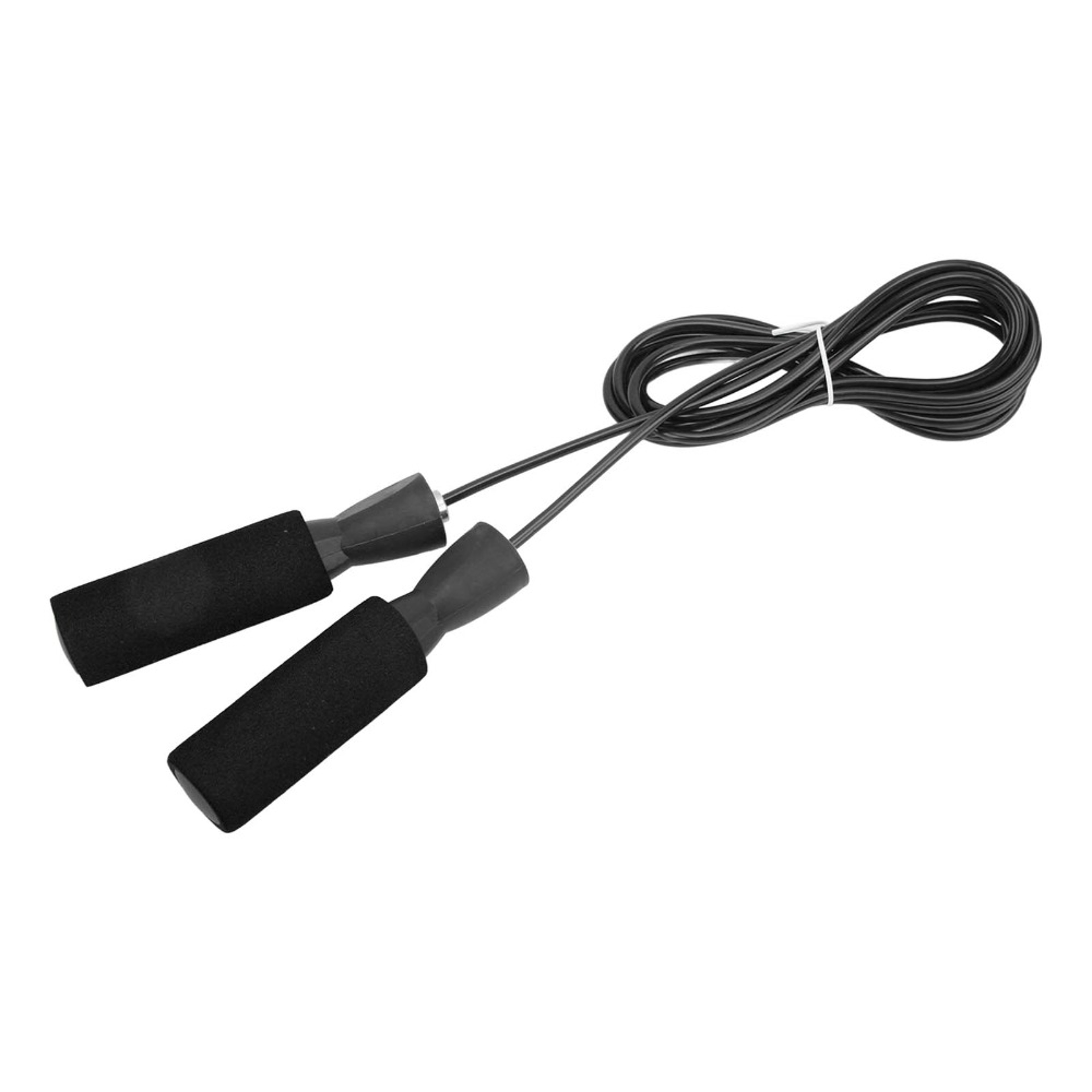 Steel Wire Speed Jumping Rope with Double Bearings and Comfortable Foam Handles for Effective Weighted Workouts – view 5