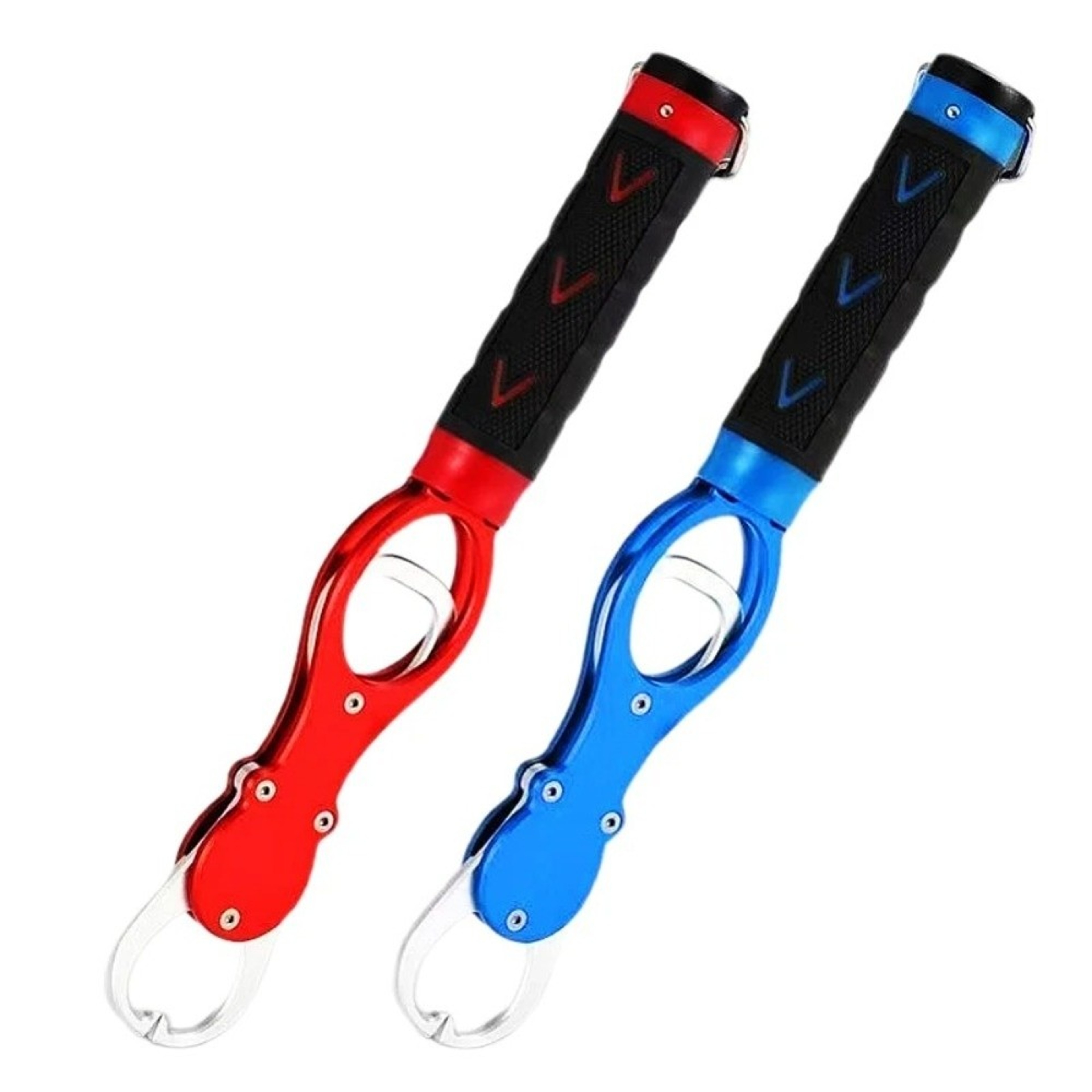 Heavy Duty Fish Lip Gripper Waterproof Fishing Grip Hook Tool With Weighing Scale No Rust Aluminum  4