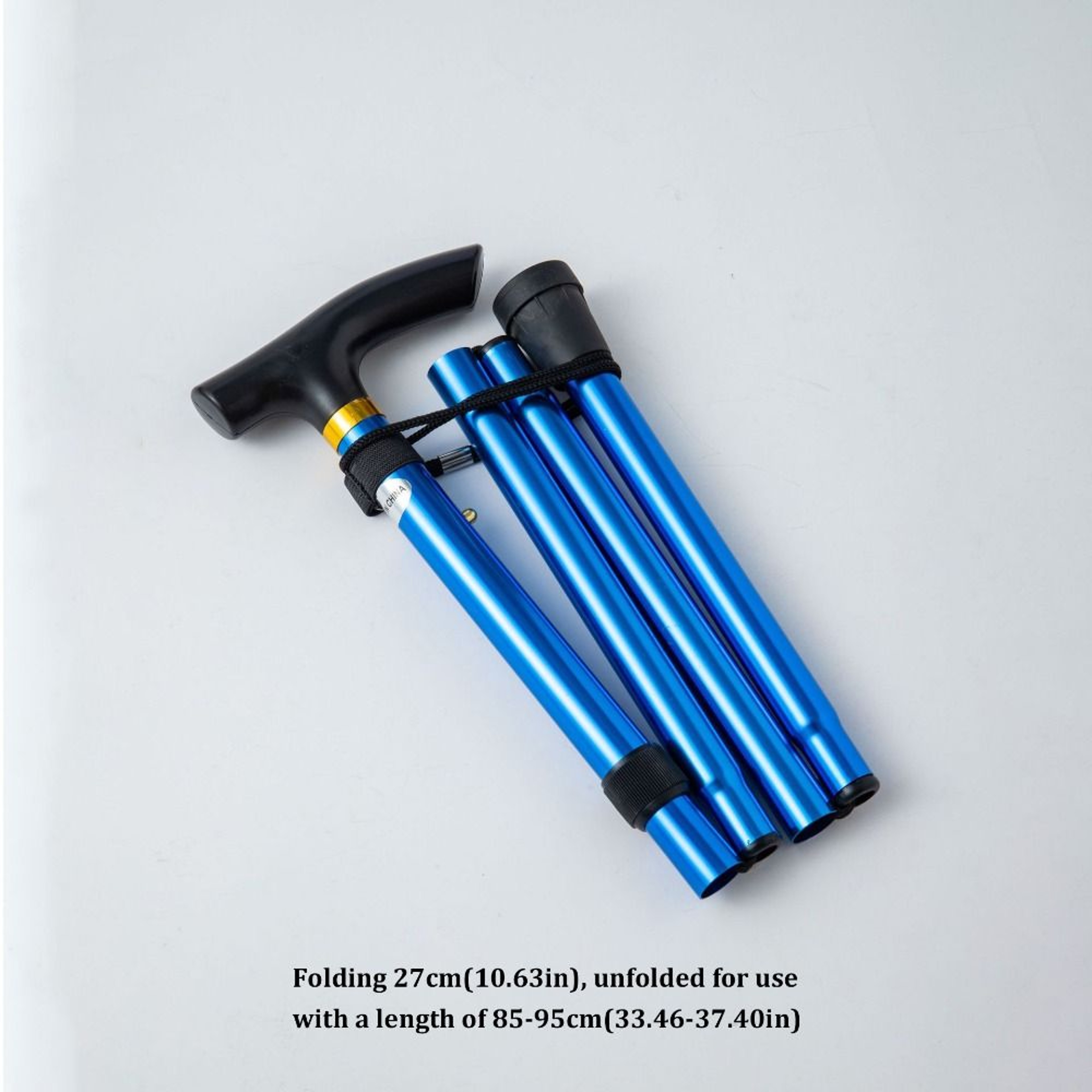 Portable Adjustable Folding Cane Strengthen Walking Cane For Adults Elderly 1