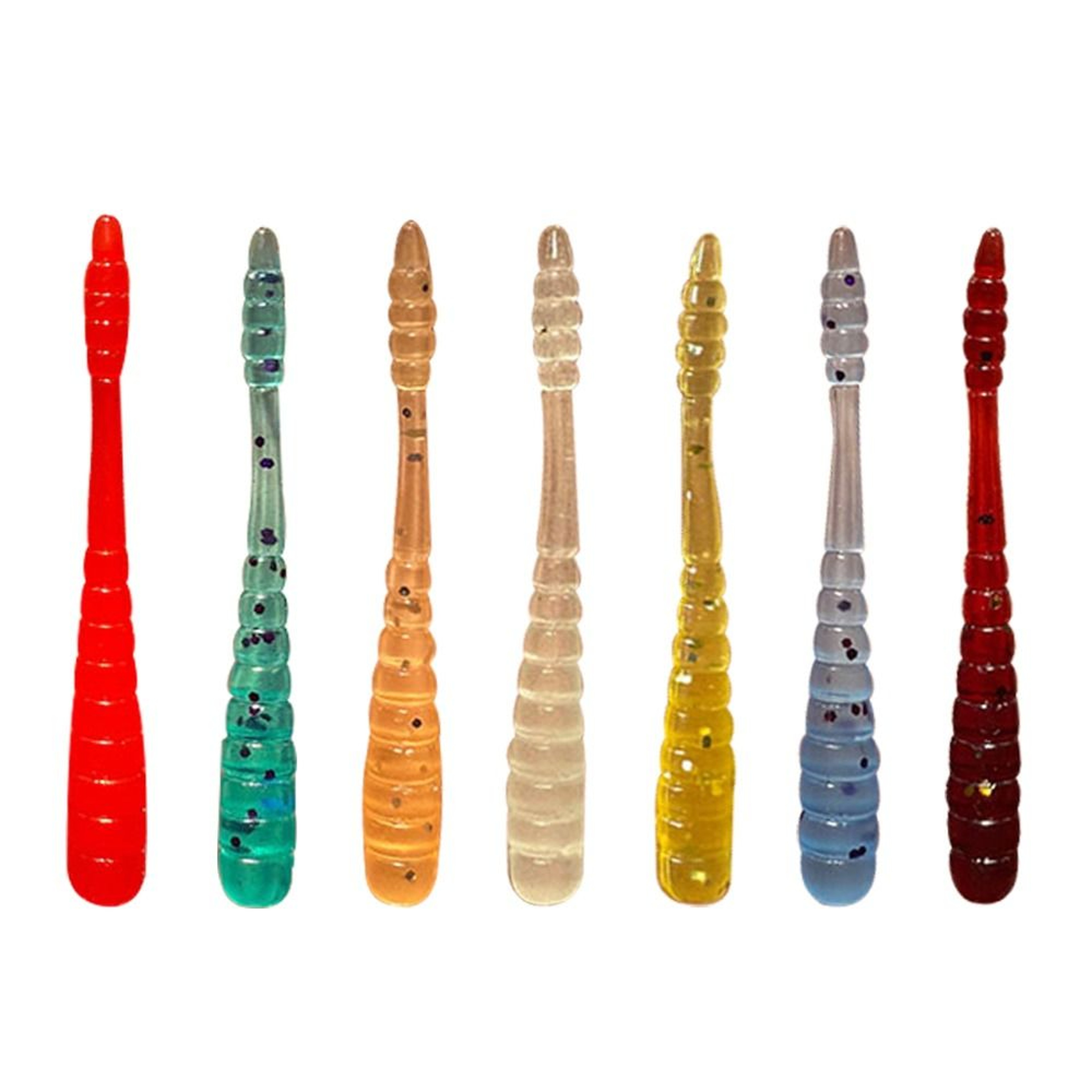 Mini Fishing Lures, Worm Bait Smell, Micro Soft Bait for Rockfishing – view 1