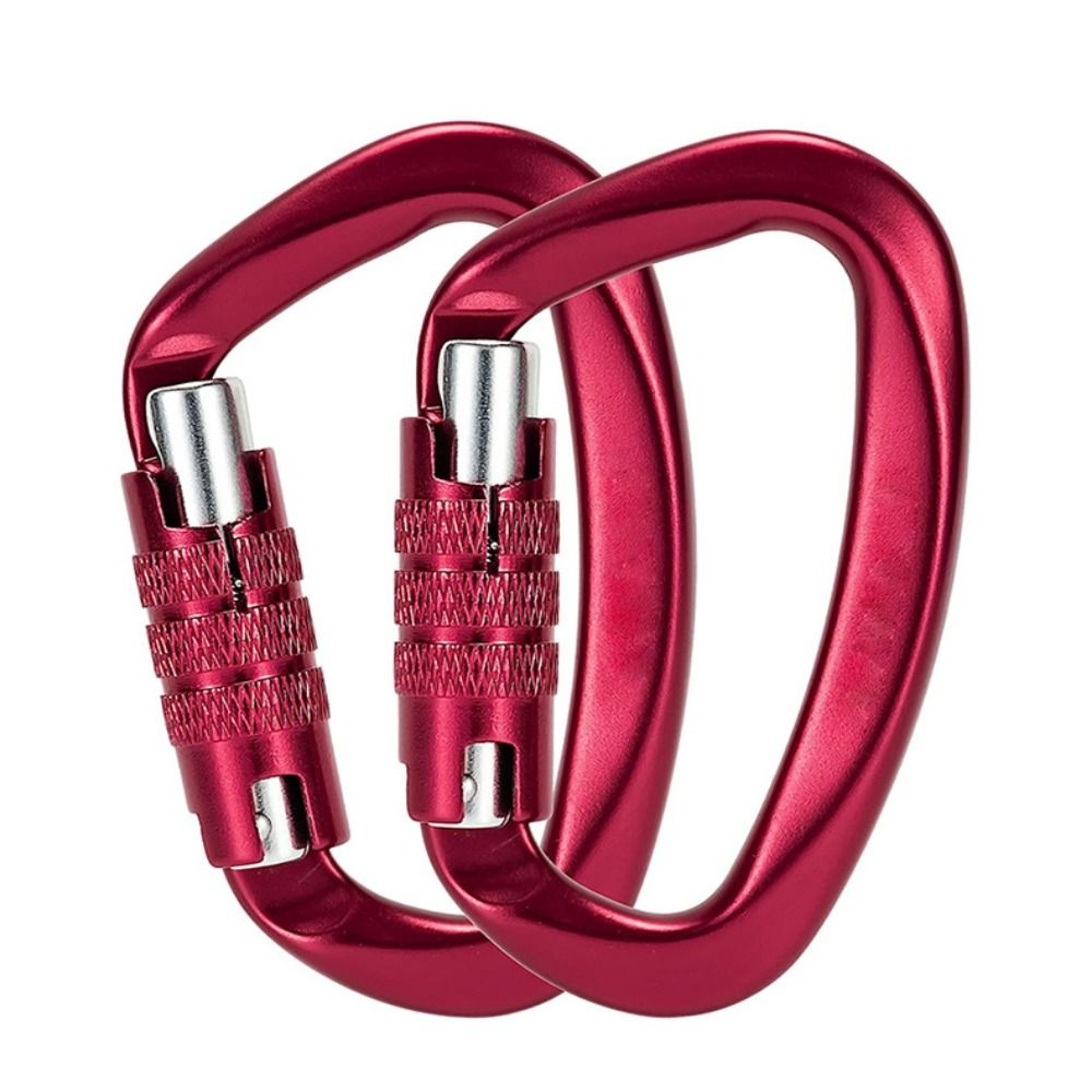 Multicolors Aluminum Carabiner, Professional Safety Lock D Shape Key Hooks for Climbing – view 4
