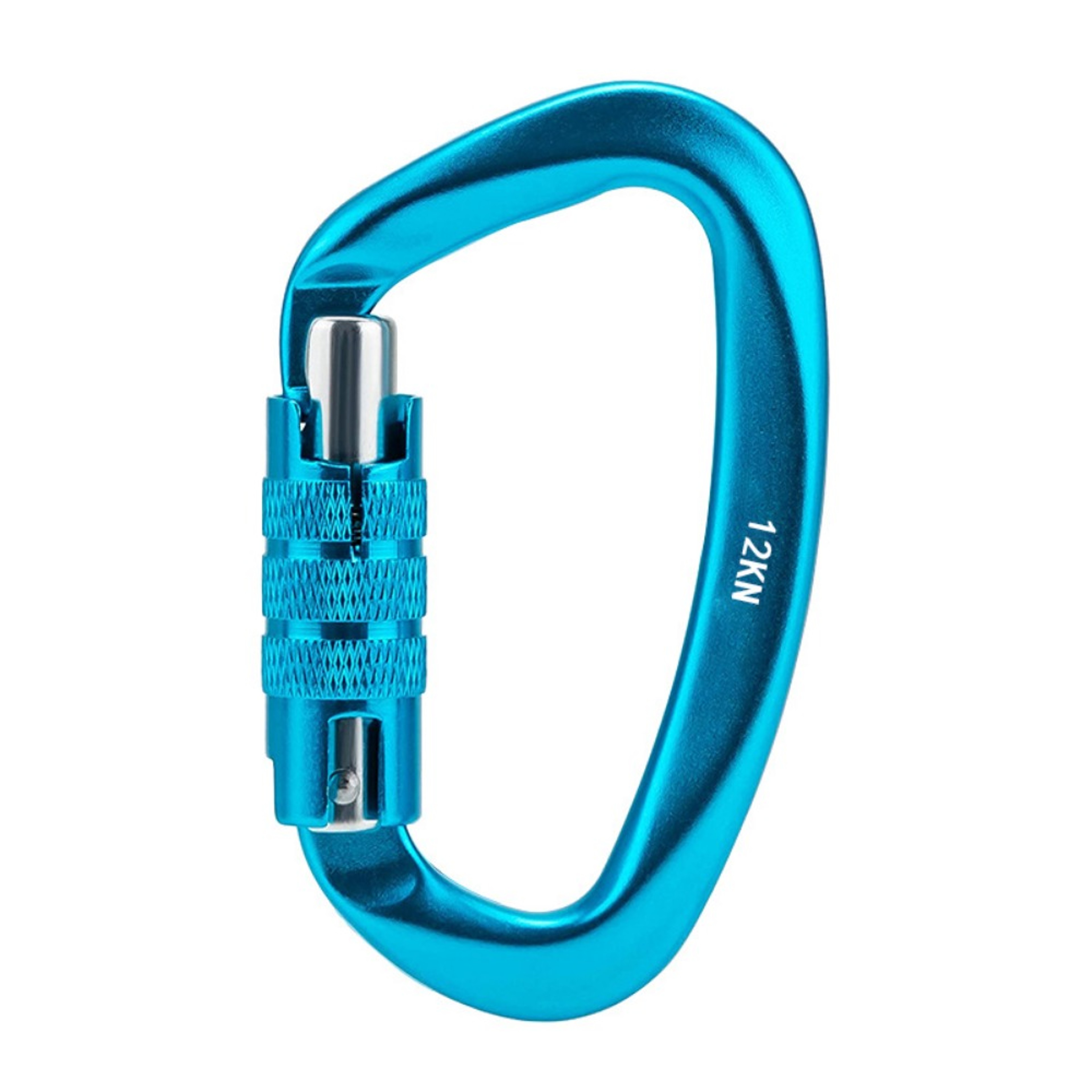 Multicolors Aluminum Carabiner, Professional Safety Lock D Shape Key Hooks for Climbing – view 16