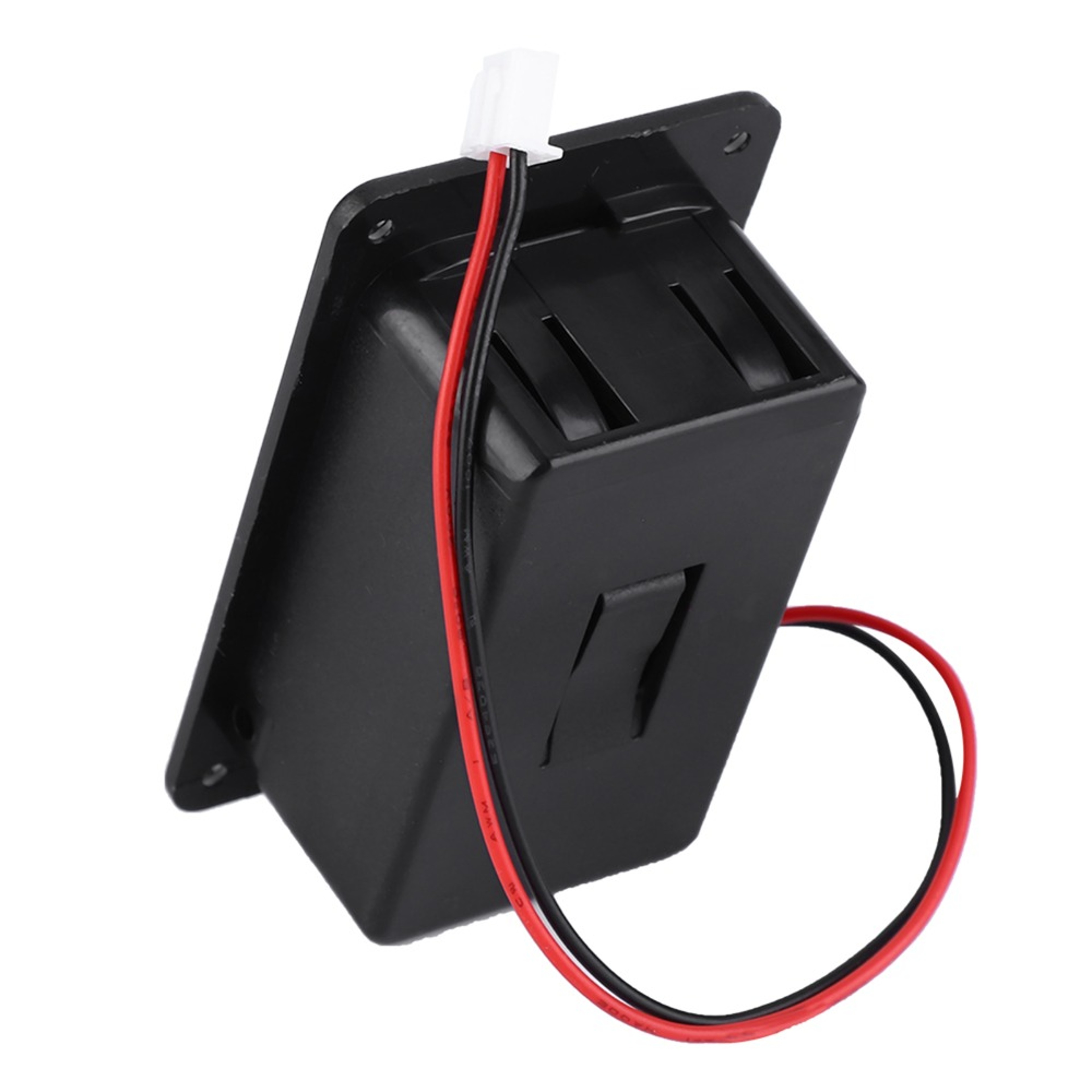 Black Battery Case Cover, Box Pickup Connector Battery Compartment – view 5