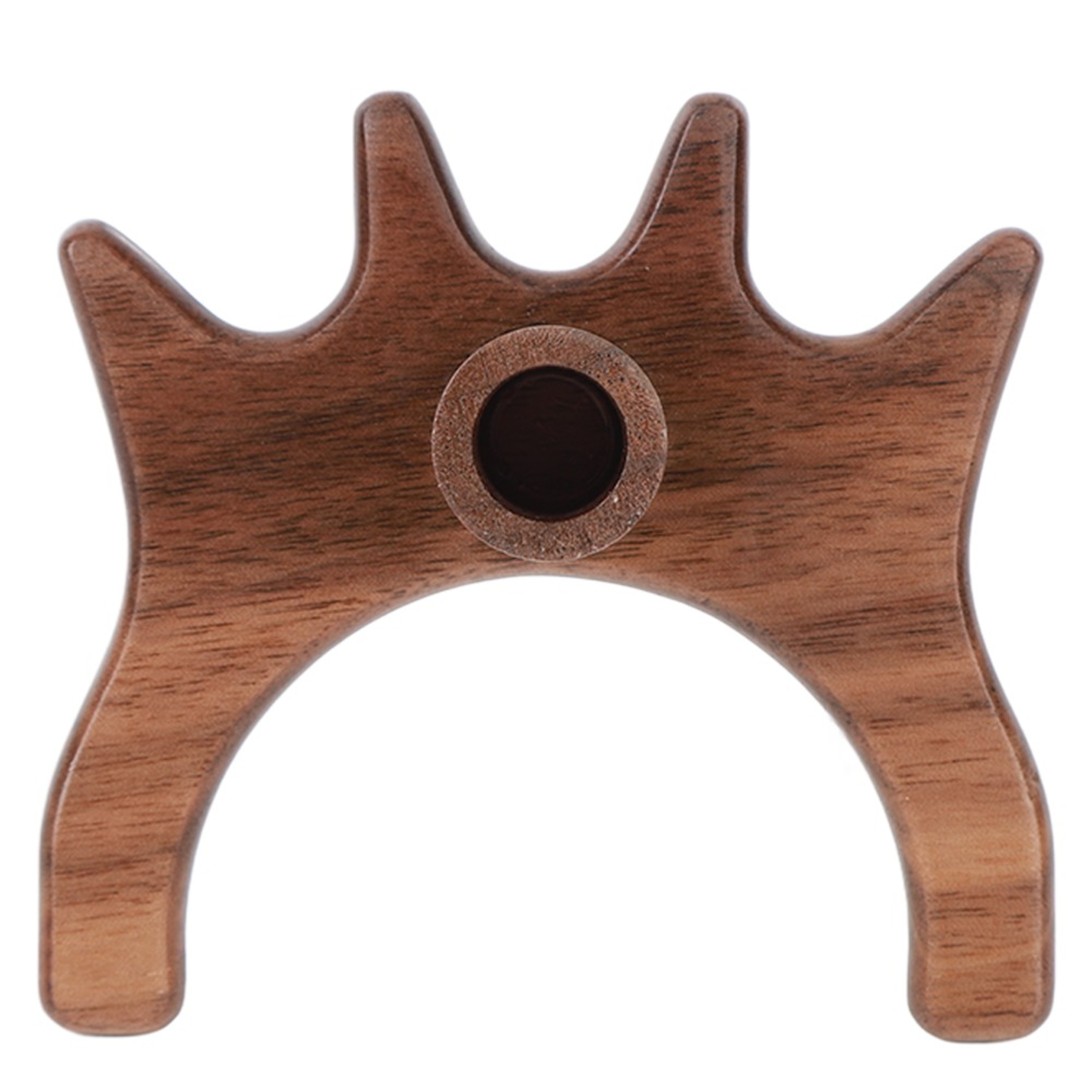 Billiards Cue Stick Accessory, High Fork Walnut Wood, Wooden Pool Cue Bridge Head – view 3