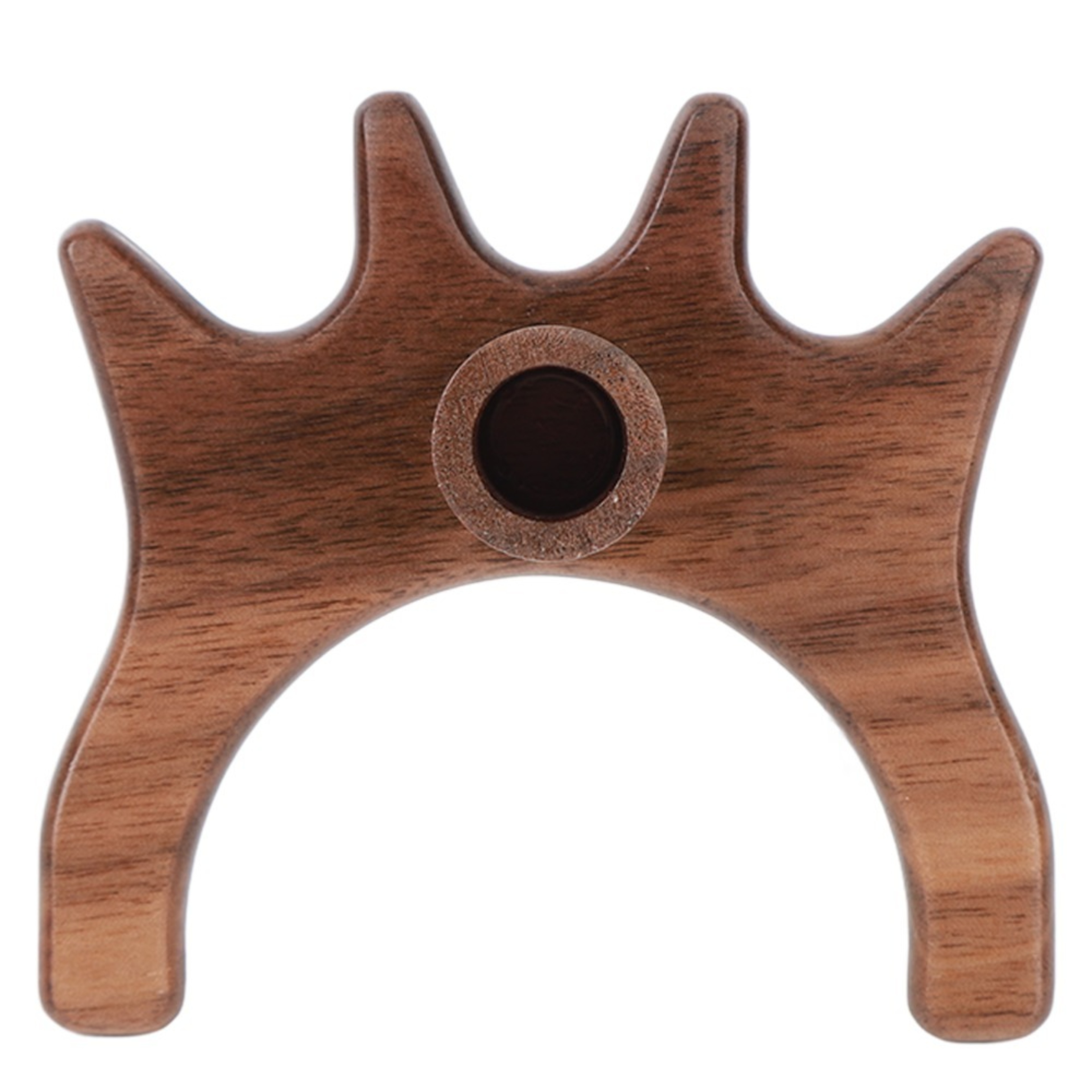 Billiards Cue Stick Accessory, High Fork Walnut Wood, Wooden Pool Cue Bridge Head – view 8