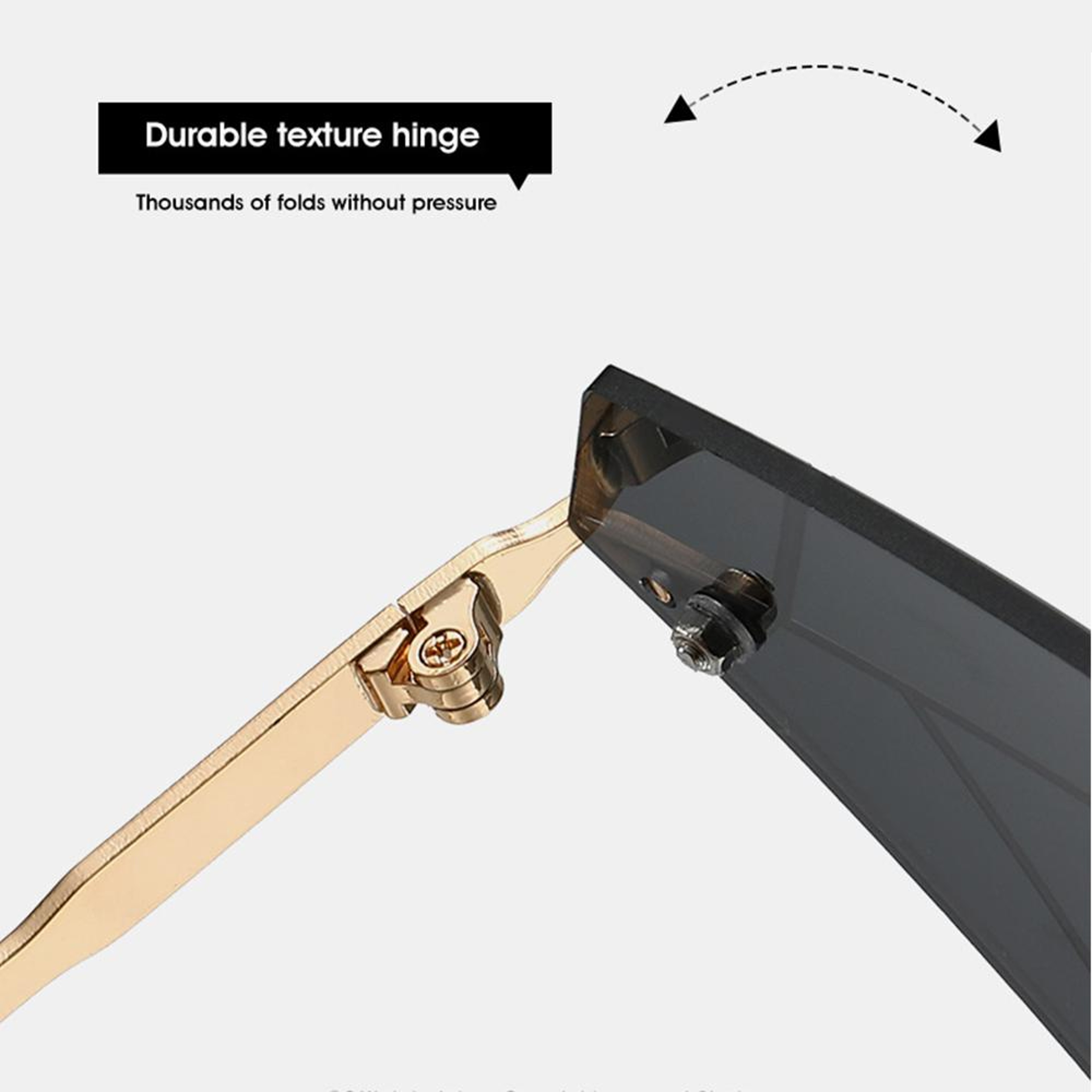 Rimless Sun Glasses For Women Retro Diamond Shaped Halloween Glasses Triangle Sunglasses Rave Party 3
