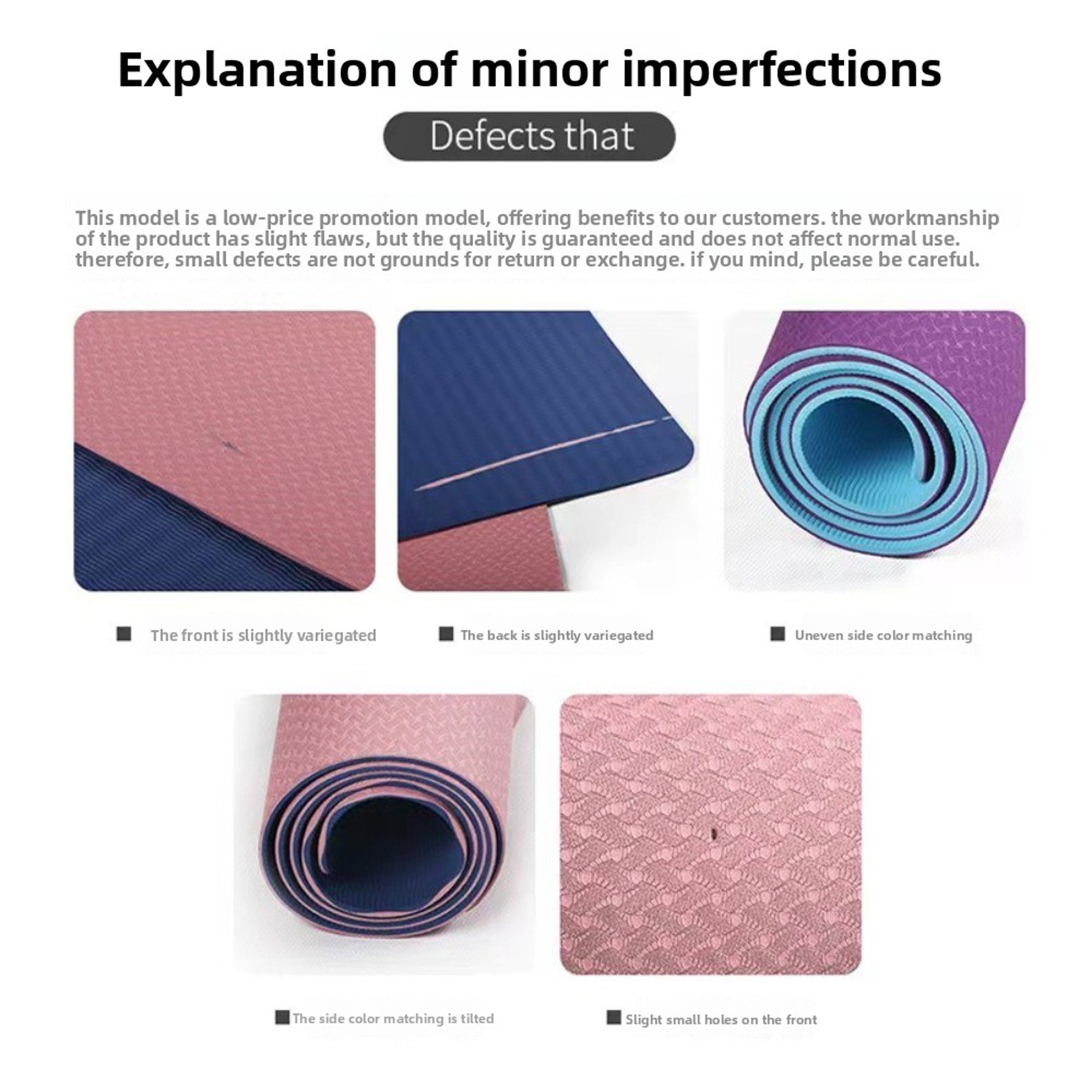 Foldable High Density Gymnastics Mat, Thick Eco Friendly Pilates Gym Sports Equipment – view 6