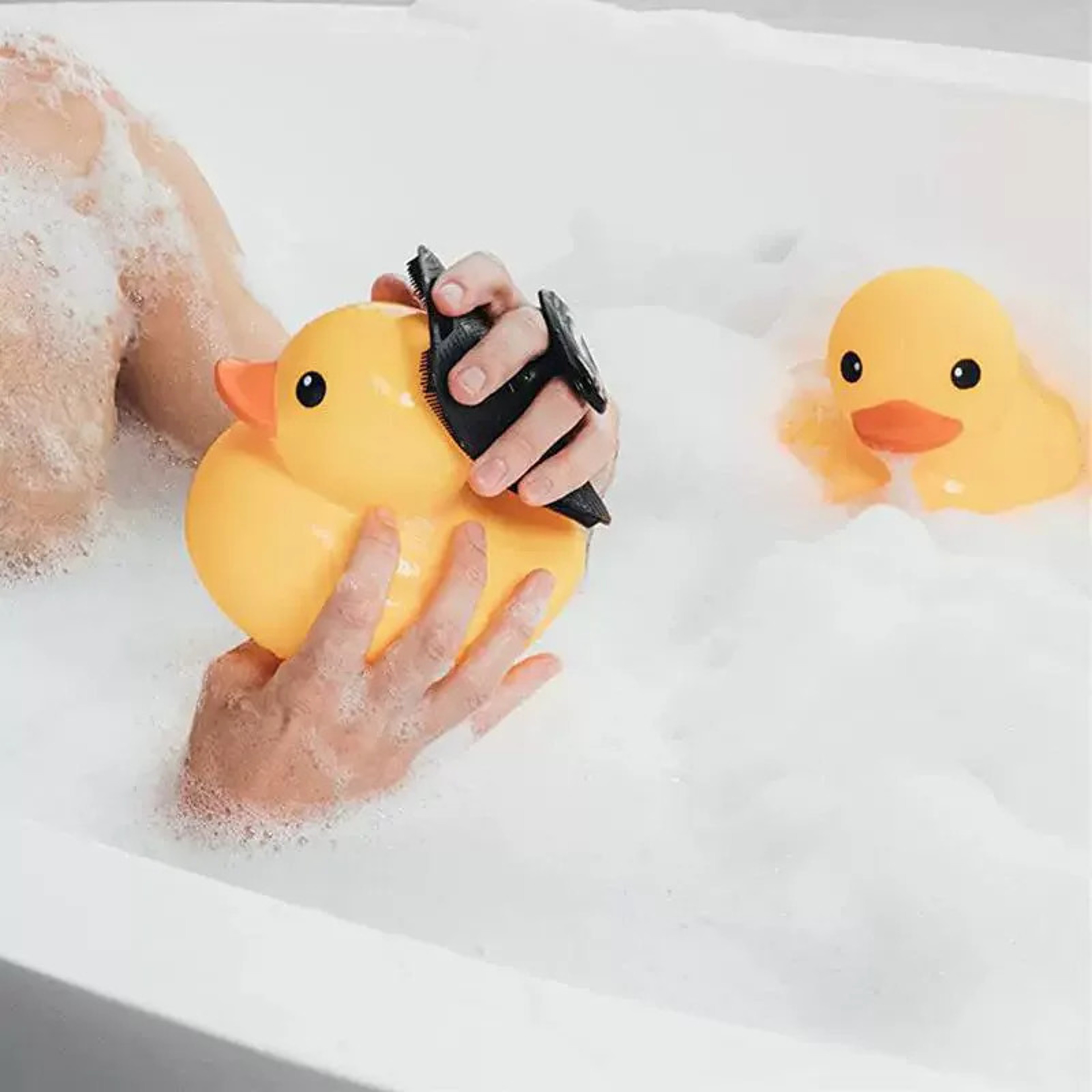 Silicone Bath Brush, New Oval Massage Bath Brush, Soft Bristle Brush for All – view 5