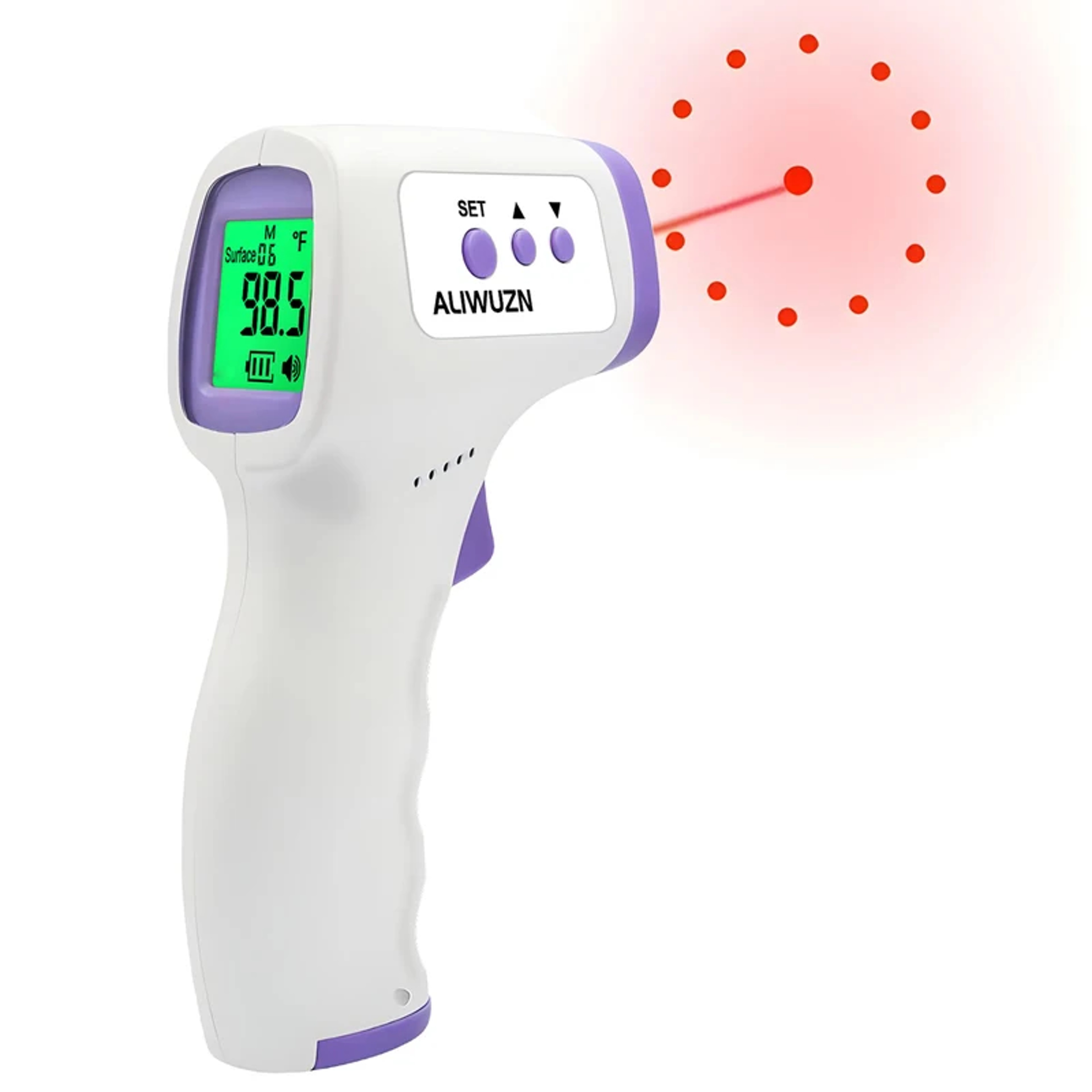 Reliable non-medical thermometer, fast temperature measurement, ideal for home use – view 5