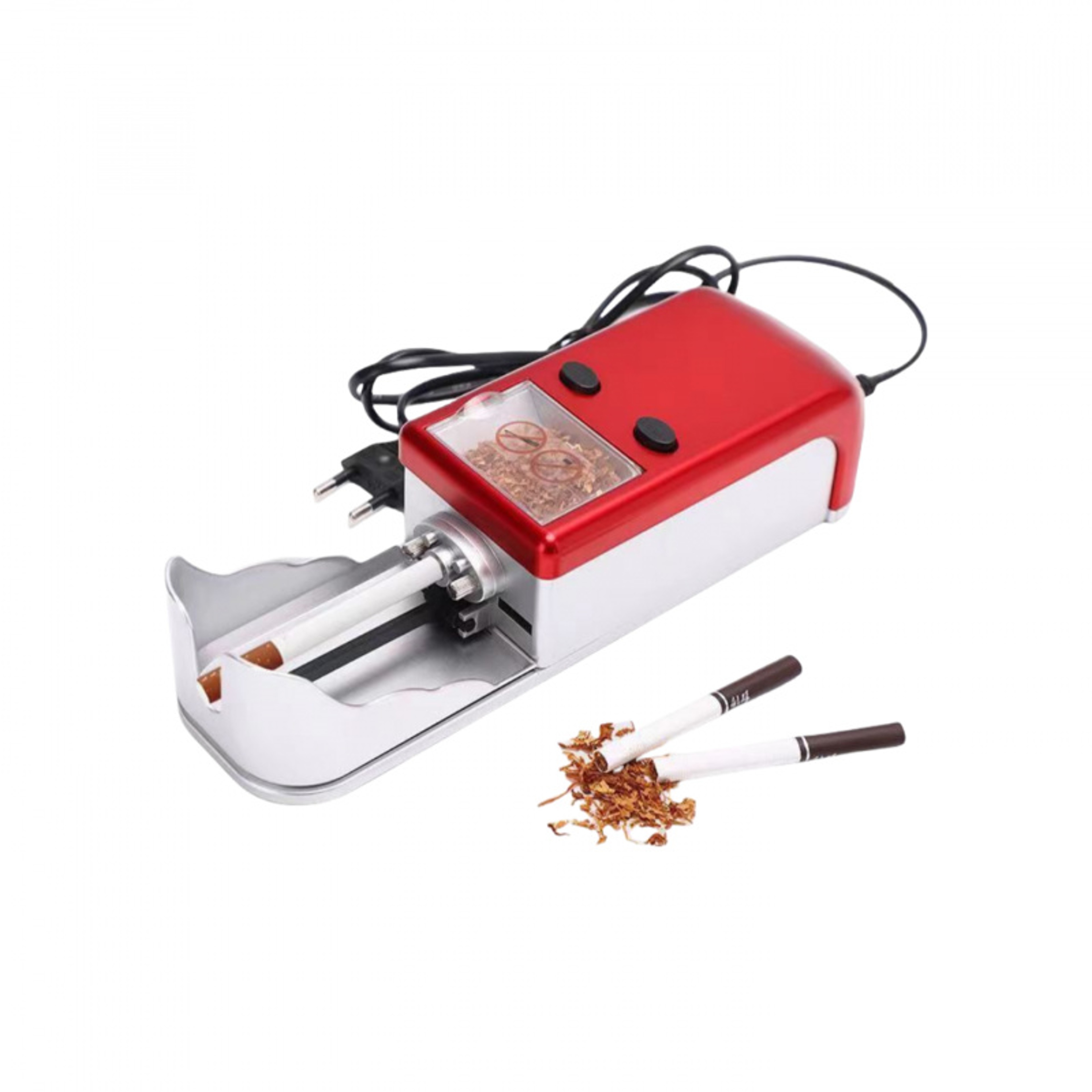Electric HighPower Cigarette Maker Automatic Cigarette Puller Household Machine With Chimney Suppor 0