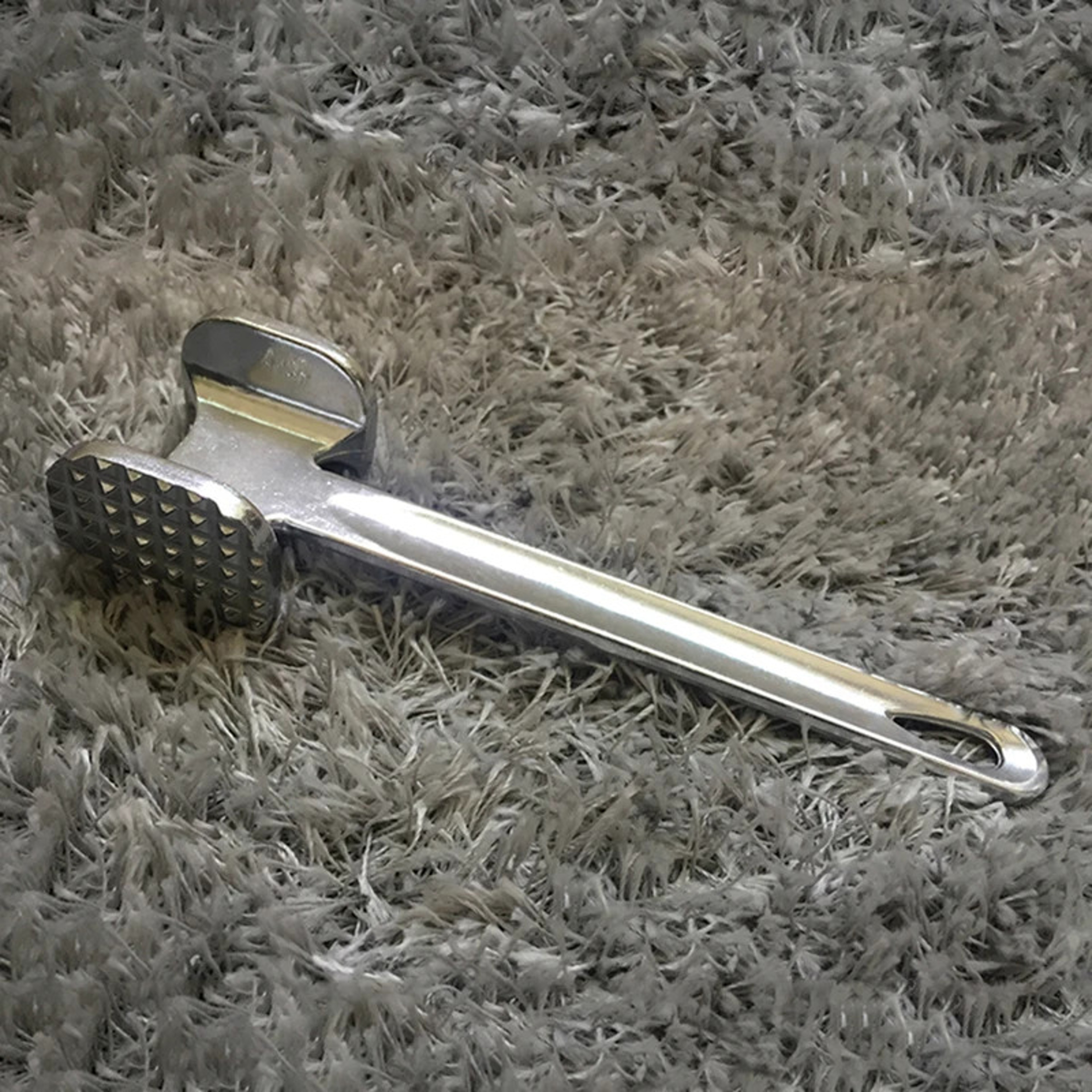 Heavy Duty Household Aluminum Alloy Steak Mallet DoubleSided Tenderizer Tool 1