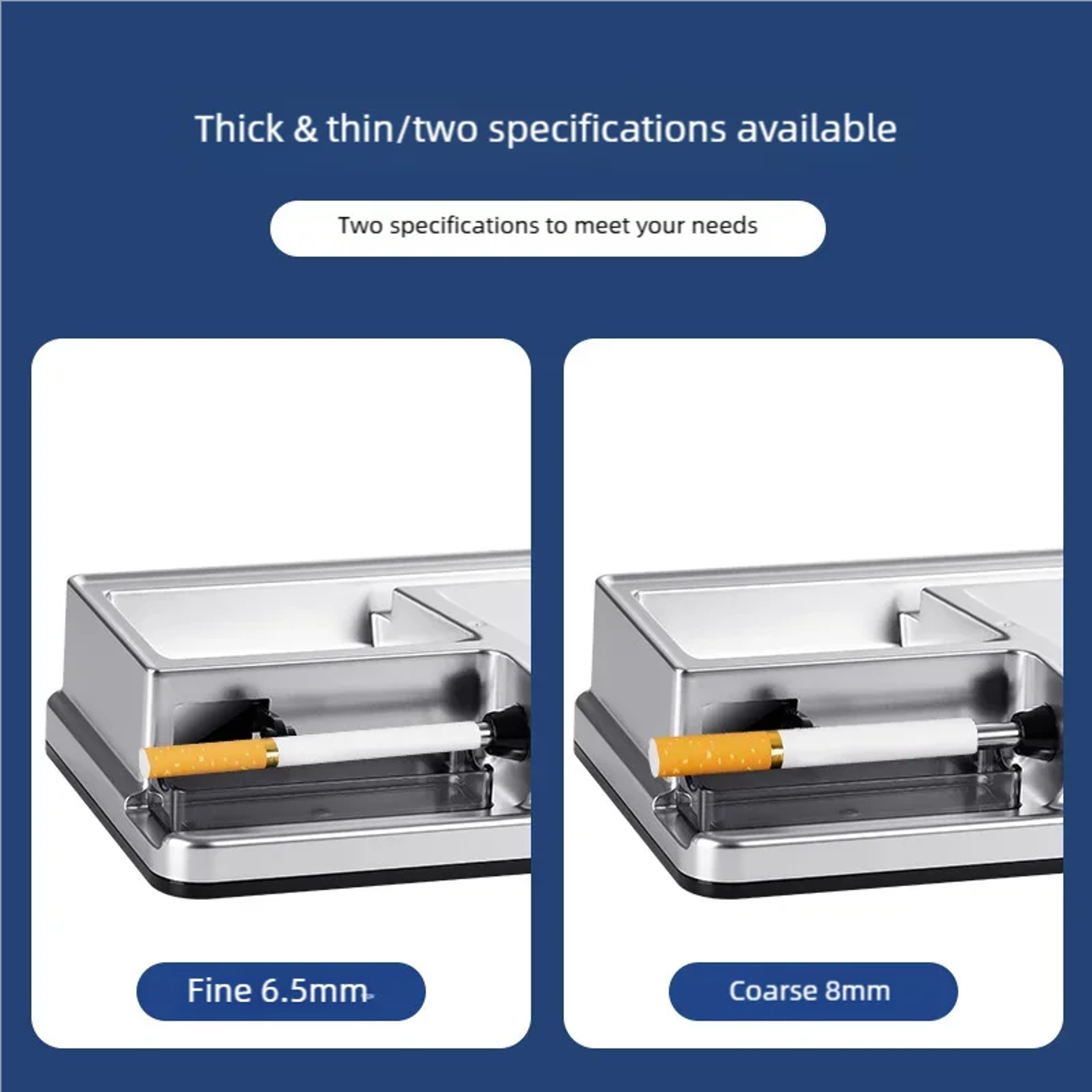 High-Power Dual-Size Infrared Sensor Mini Home Cigarette Injector with European Style – view 2