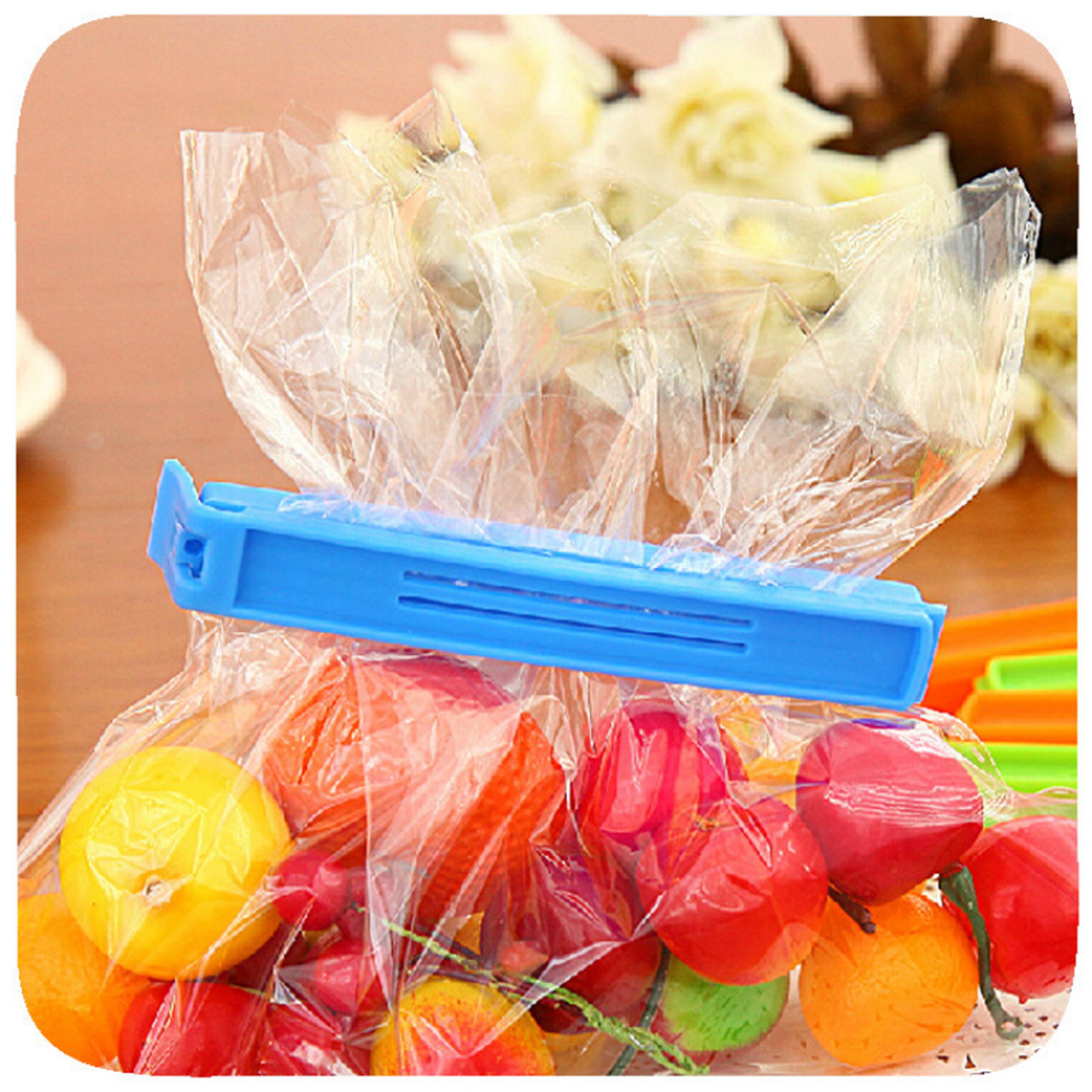 Moisture-Proof Plastic Seal Clip Tea Clip for Fresh-Keeping Snack Bags, Food Sealing Clip – view 2