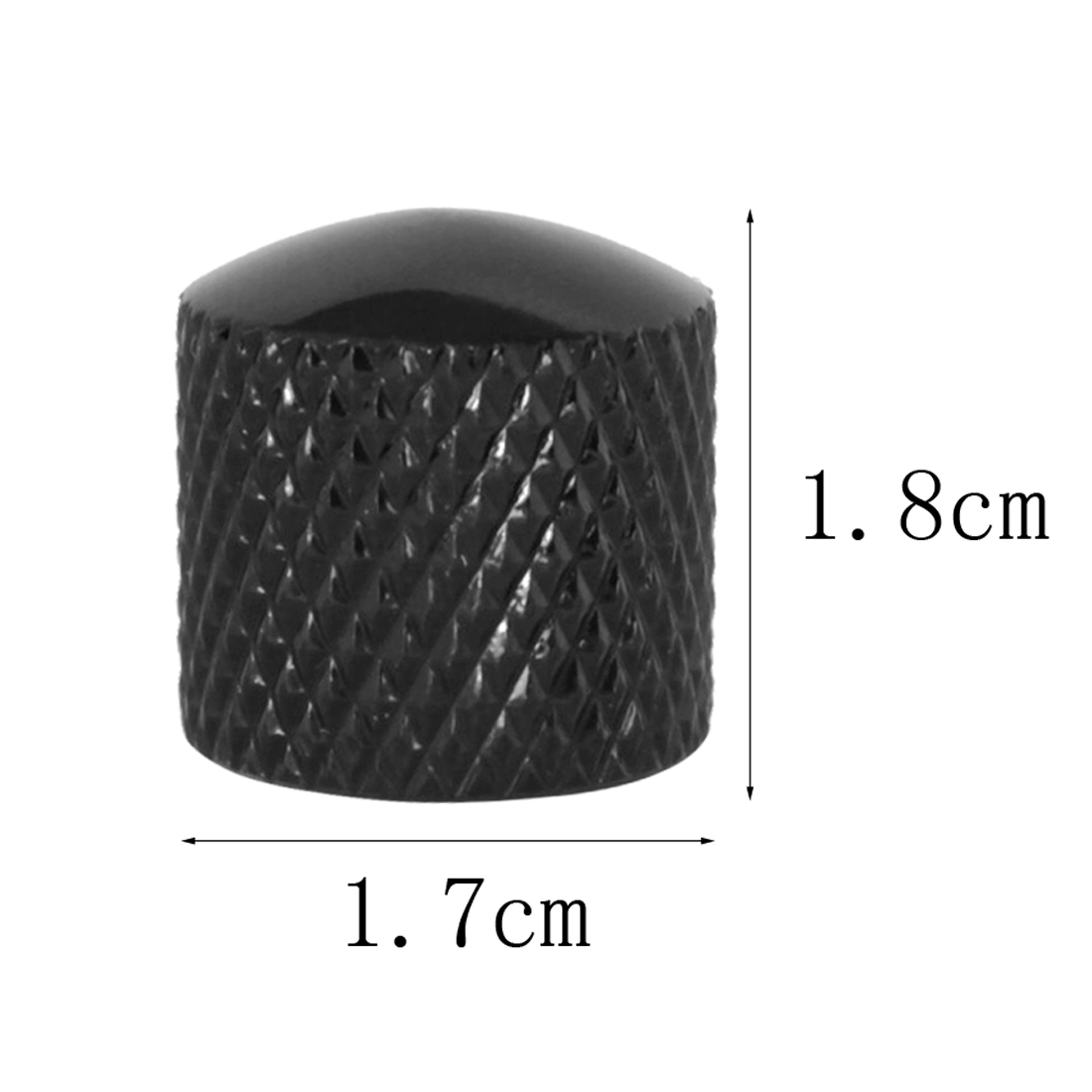 Bass Guitar Accessories: Volume Tone Control Knobs, Electric Guitar Bass Potentiometer Hat Cap – view 2