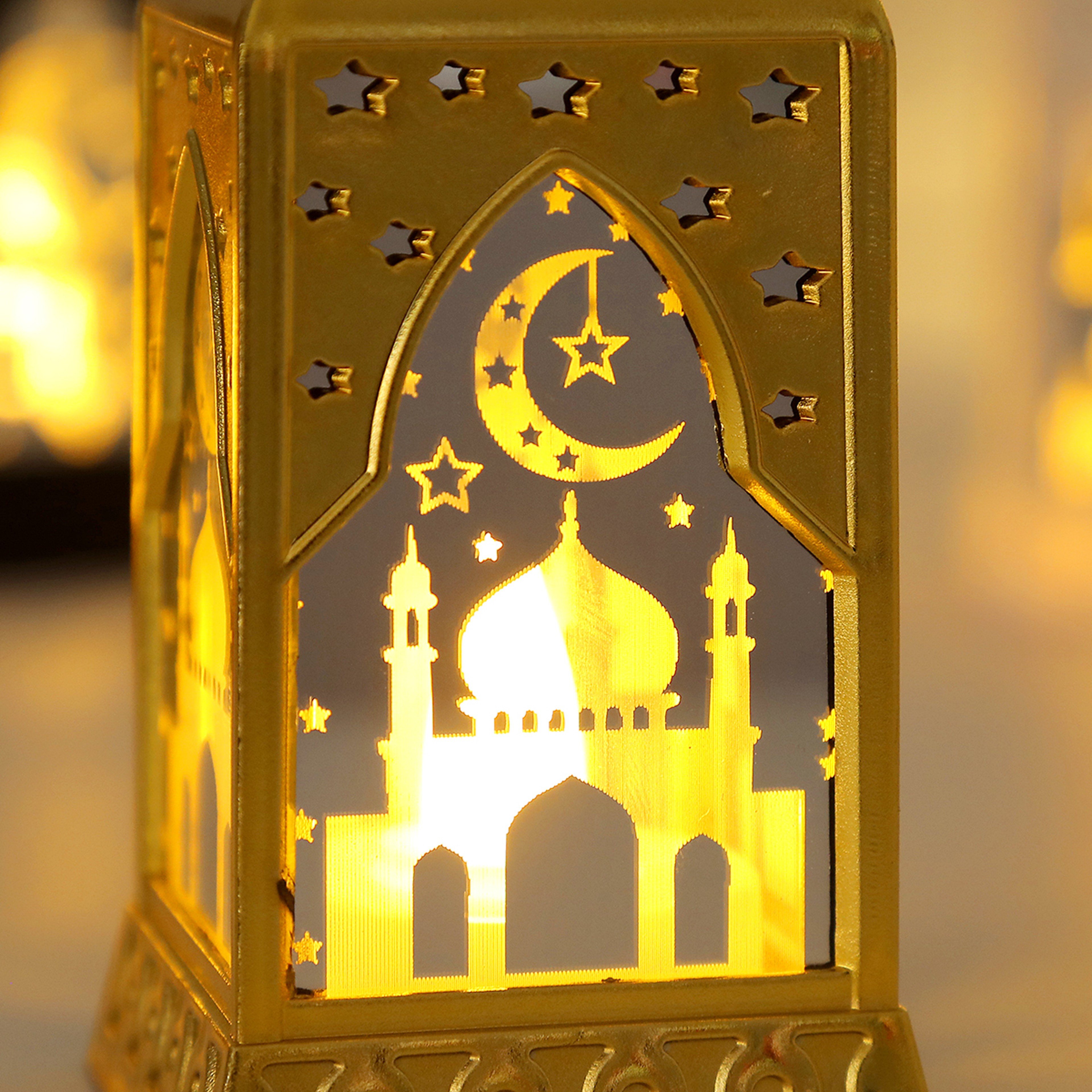 Ramadhan Decorations Eid, LED Lantern Lights Castle Lights, Gifts Table Decorations, Muslim Holiday Supplies – view 4
