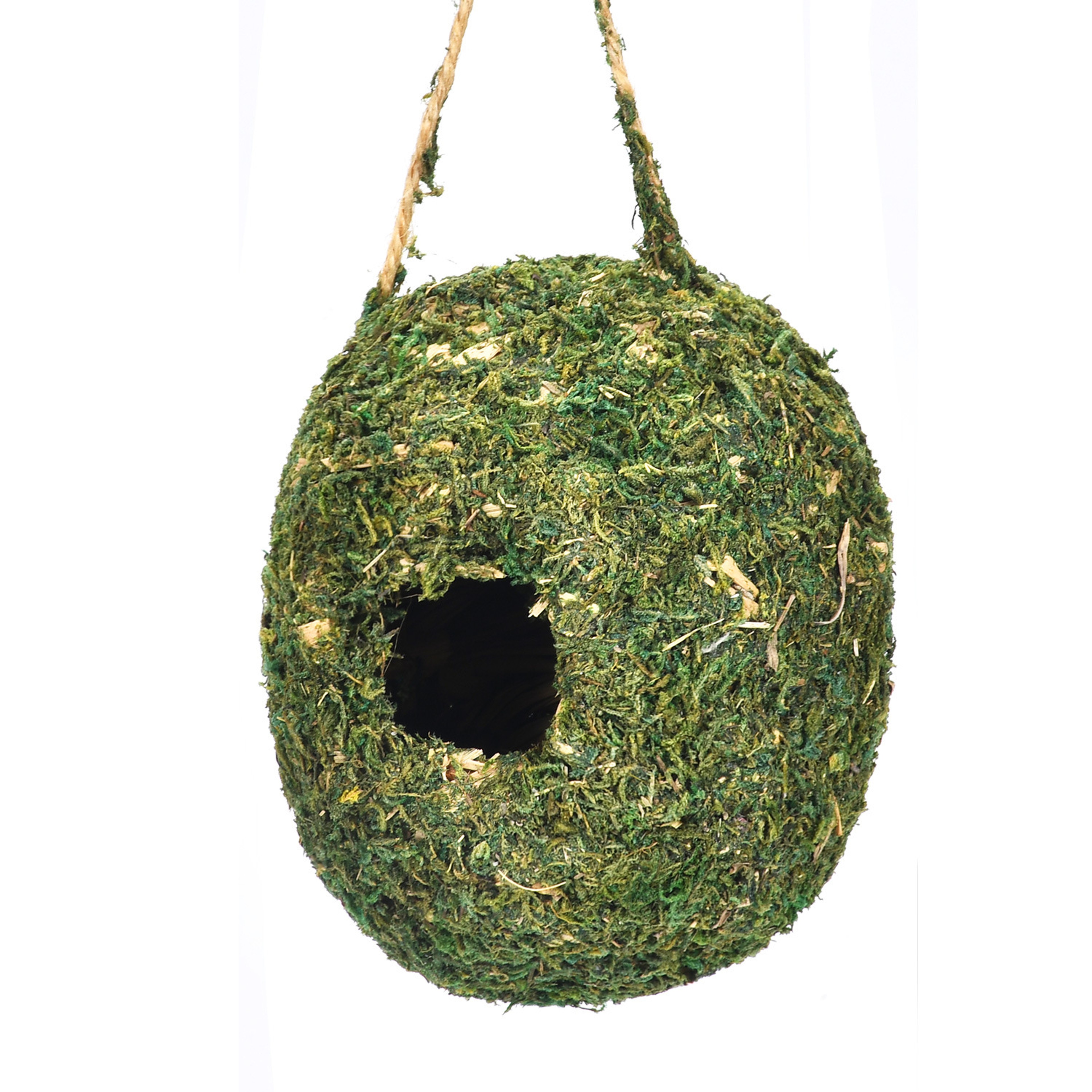 Handwoven Grass Wicker Birdhouse, Assorted Natural Bird Nest Set, Hanging Bird Shelter for Small Birds – view 10