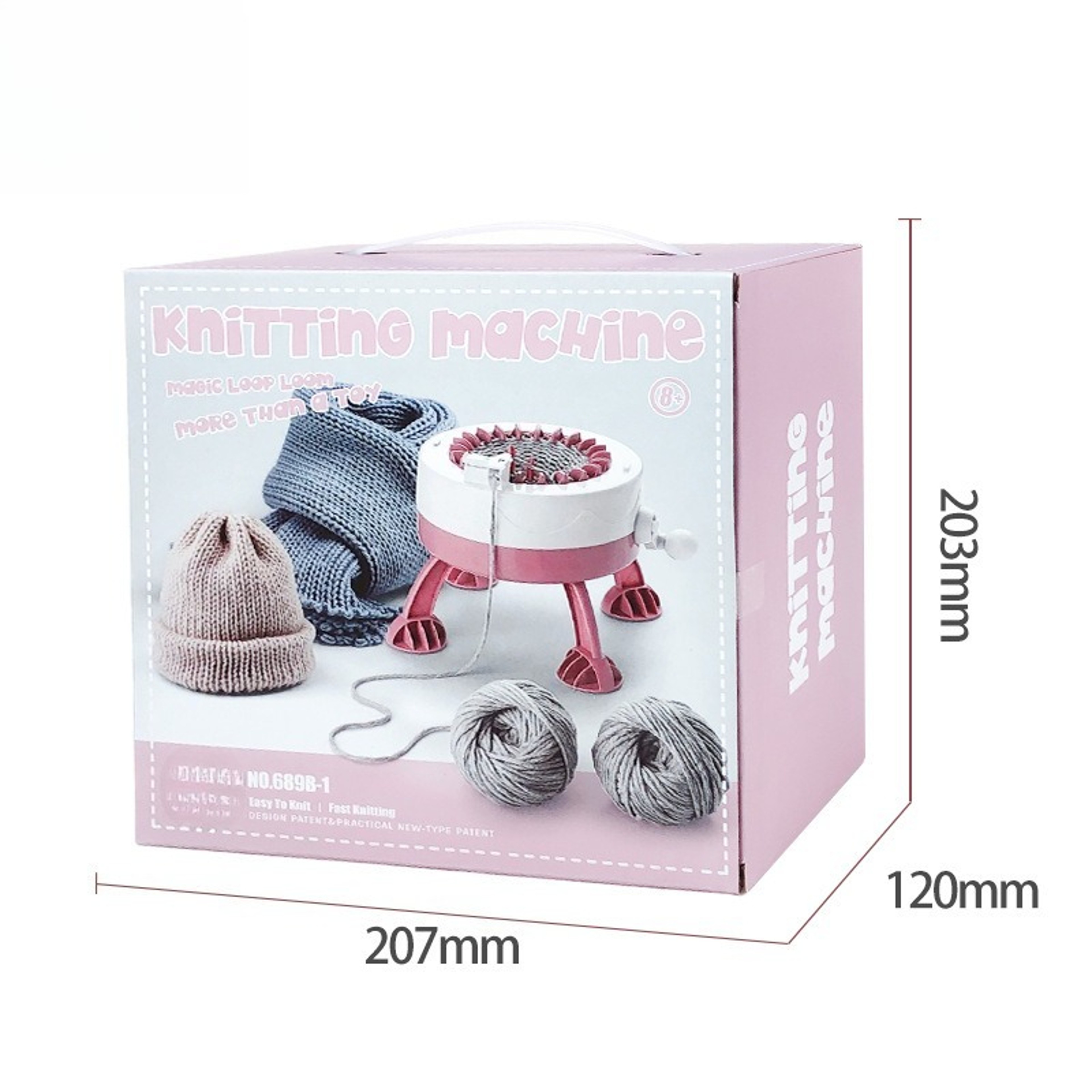 Children's Parent-child Interactive DIY Glove and Scarf Knitting Tool, Round Knitting Machine Gauge Hand Knitting Tool – view 7