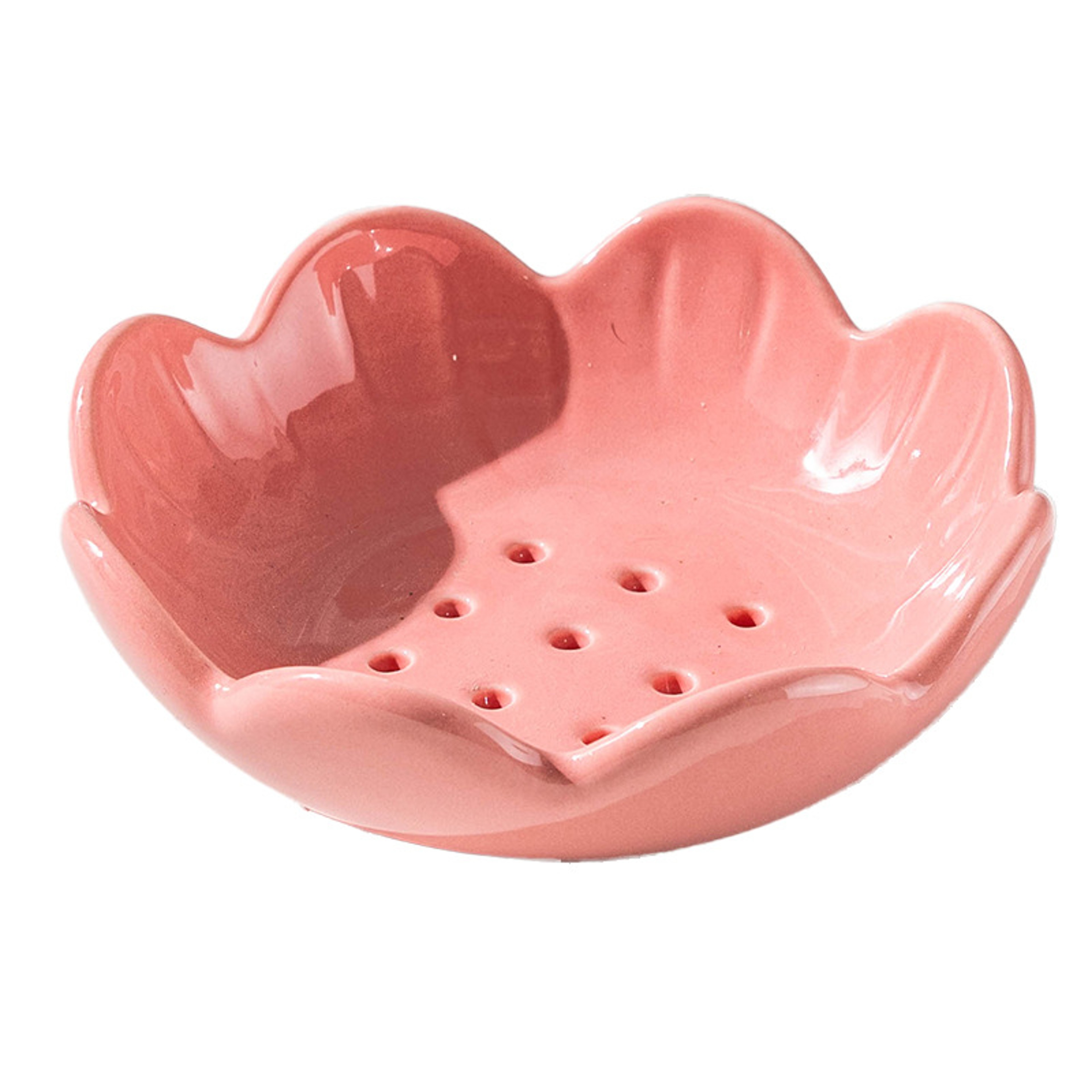 Ceramic Egg White Separator, Porcelain Yolk Filter, Flower Shaped Kitchen Tool for Baking – view 5