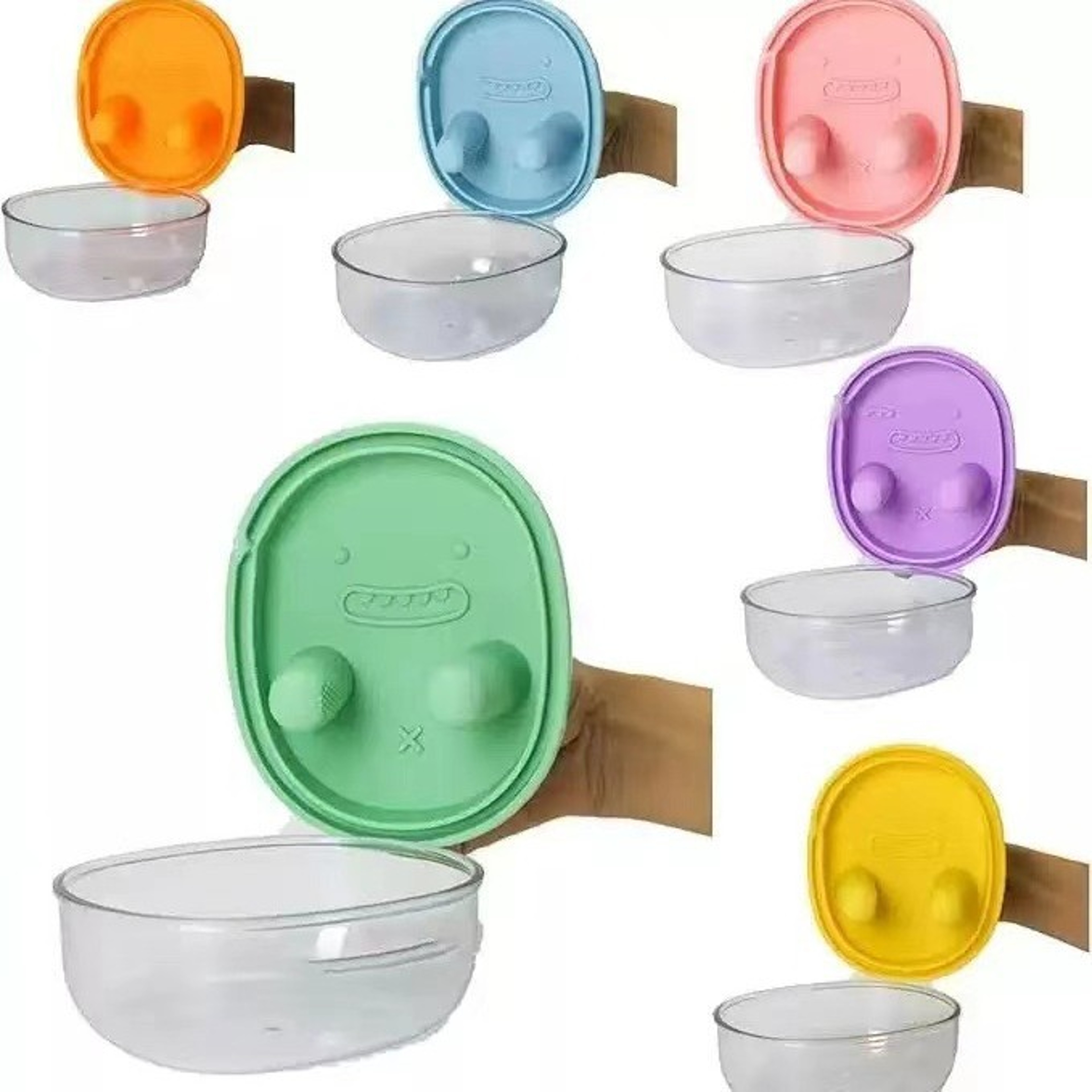 Food Storage Container, Snack Storage Box with Hands-Free Design for Camping and Home Kitchen Use – view 1