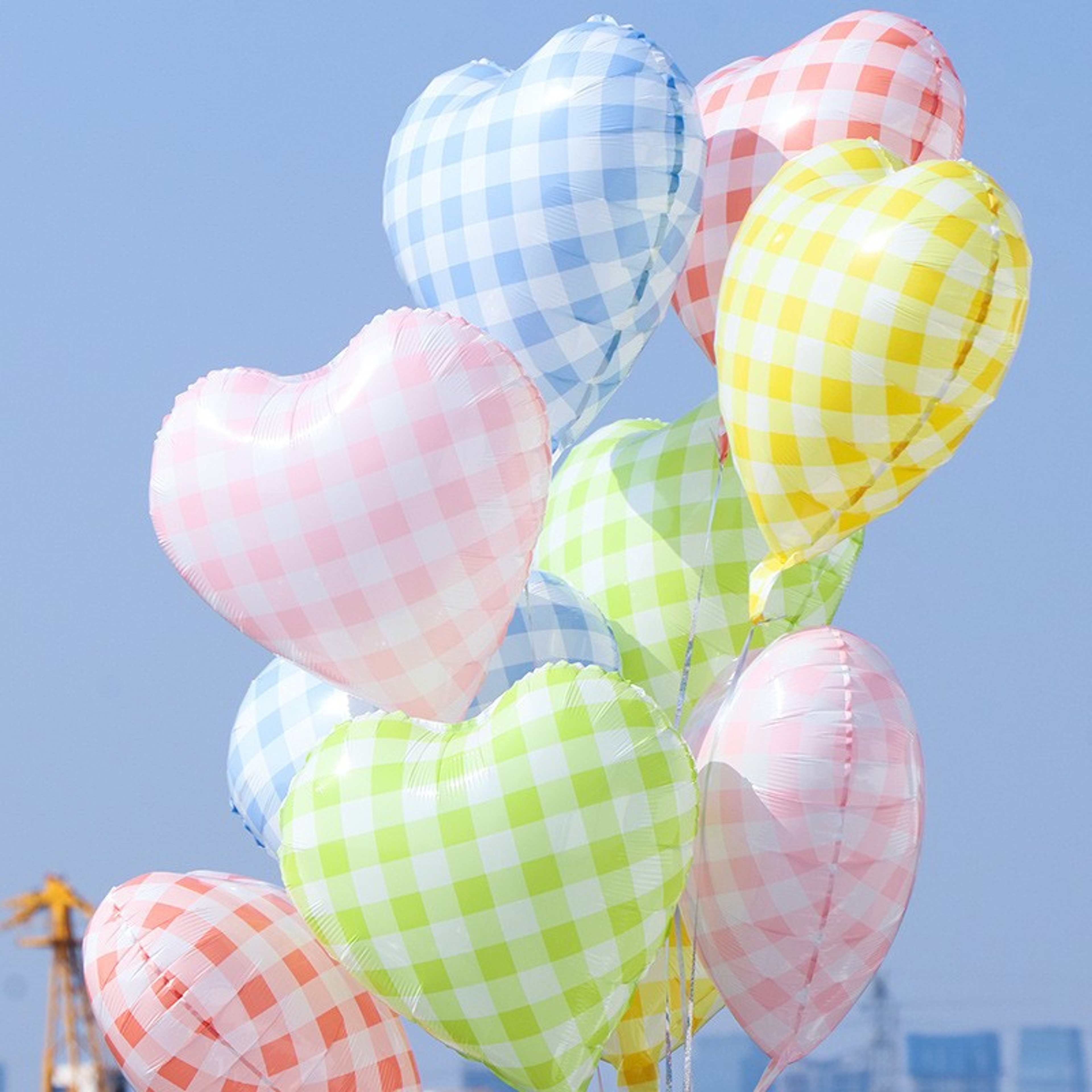 Holiday Party Striped Balloons Props, Wedding Scene Decoration, Photographic Accessories – view 1