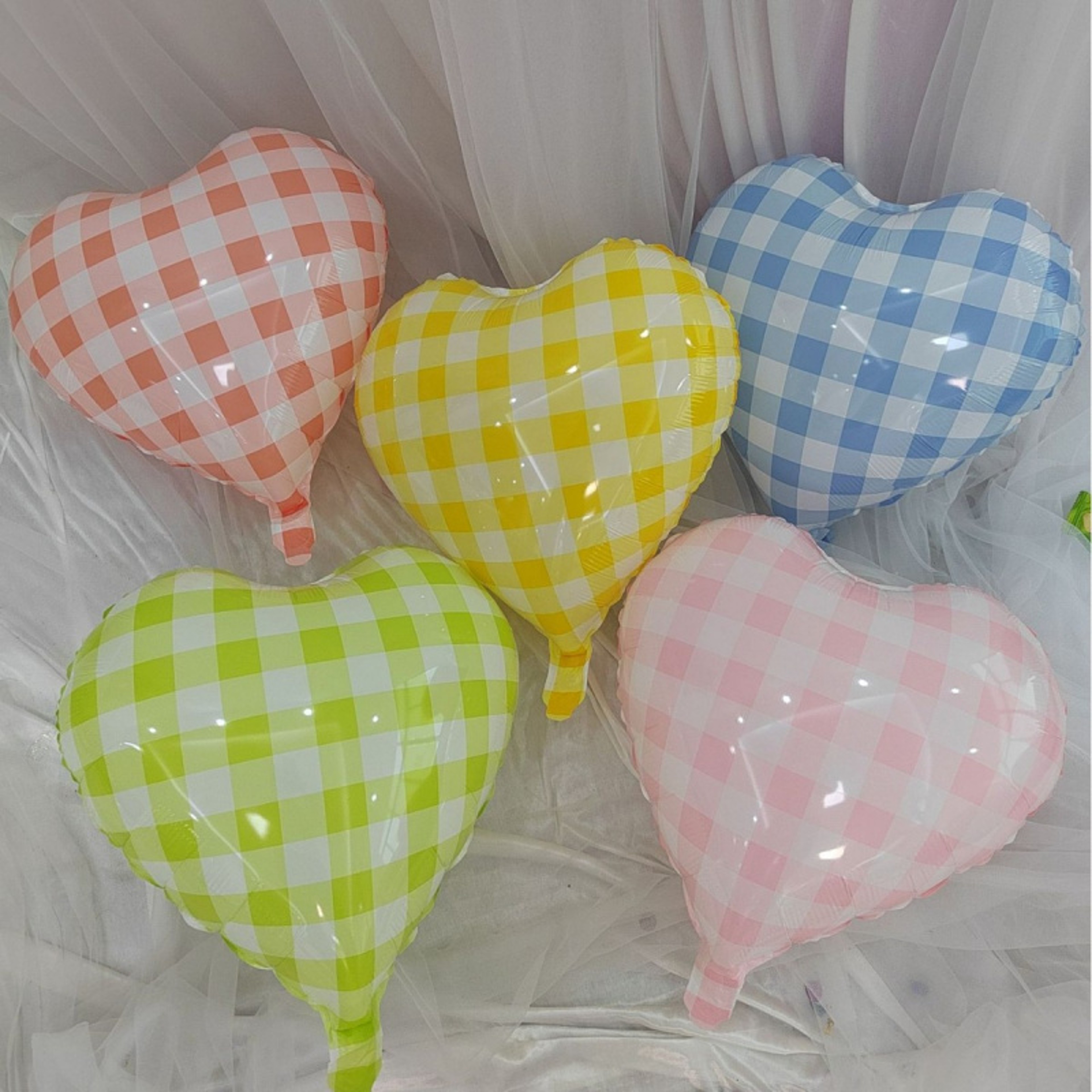Holiday Party Striped Balloons Props, Wedding Scene Decoration, Photographic Accessories – view 4