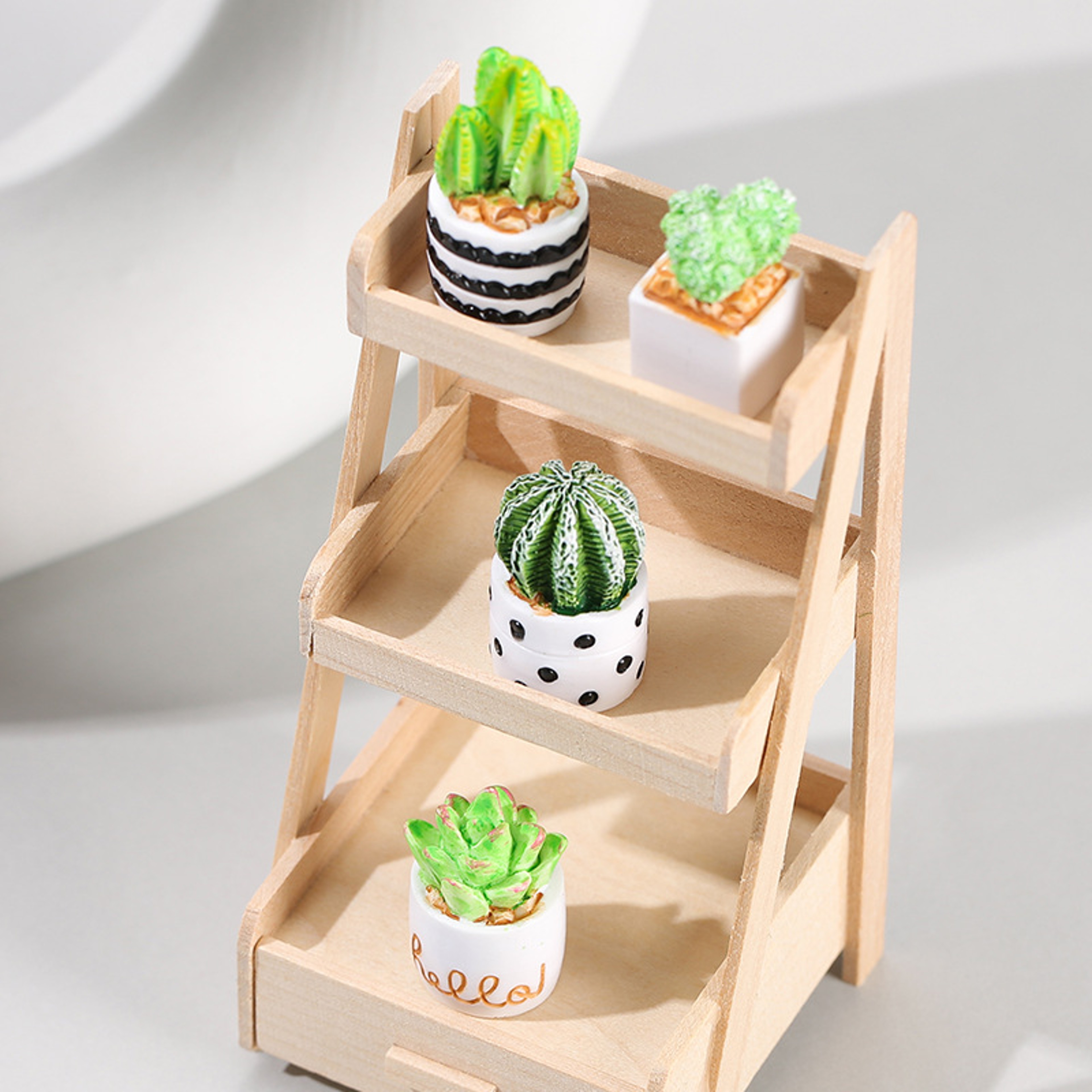Cute Cactus Plant Potted Plants, Succulent Potted Ornaments, Indoor Desktop Decoration – view 3