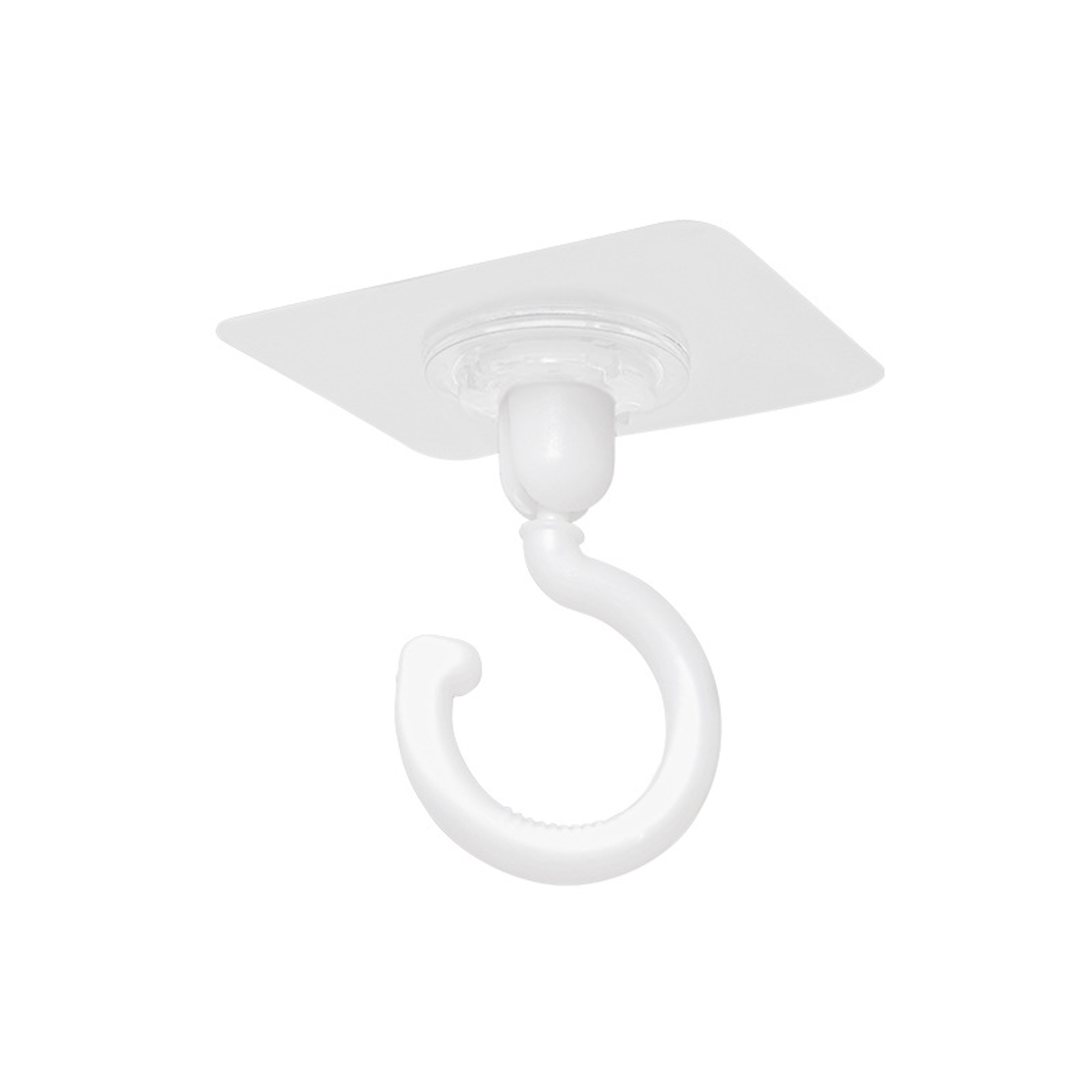 Adhesive Wall Door Mount Hangers for Kitchen, Bathroom, Wardrobe, Ceiling Rotating Hooks Storage Organization – view 7