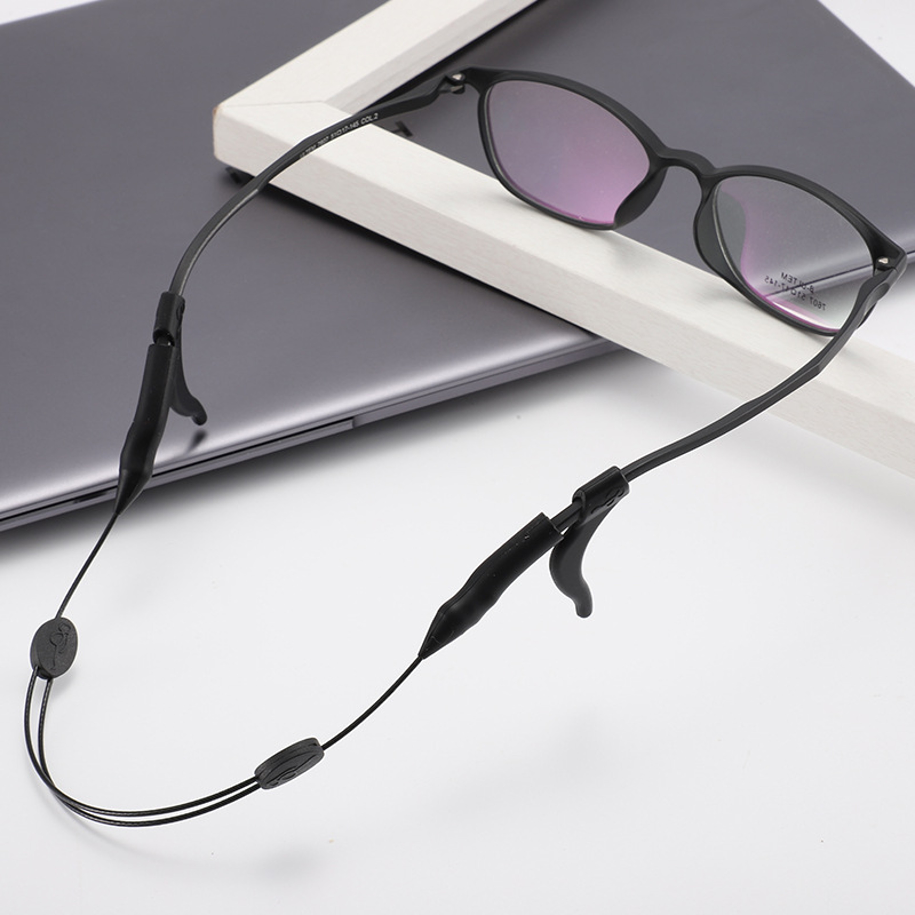 Sunglasses Cord for Kids, Men & Women, Adjustable Wire Anti-Slip Chain Ear Hook Holder – view 3