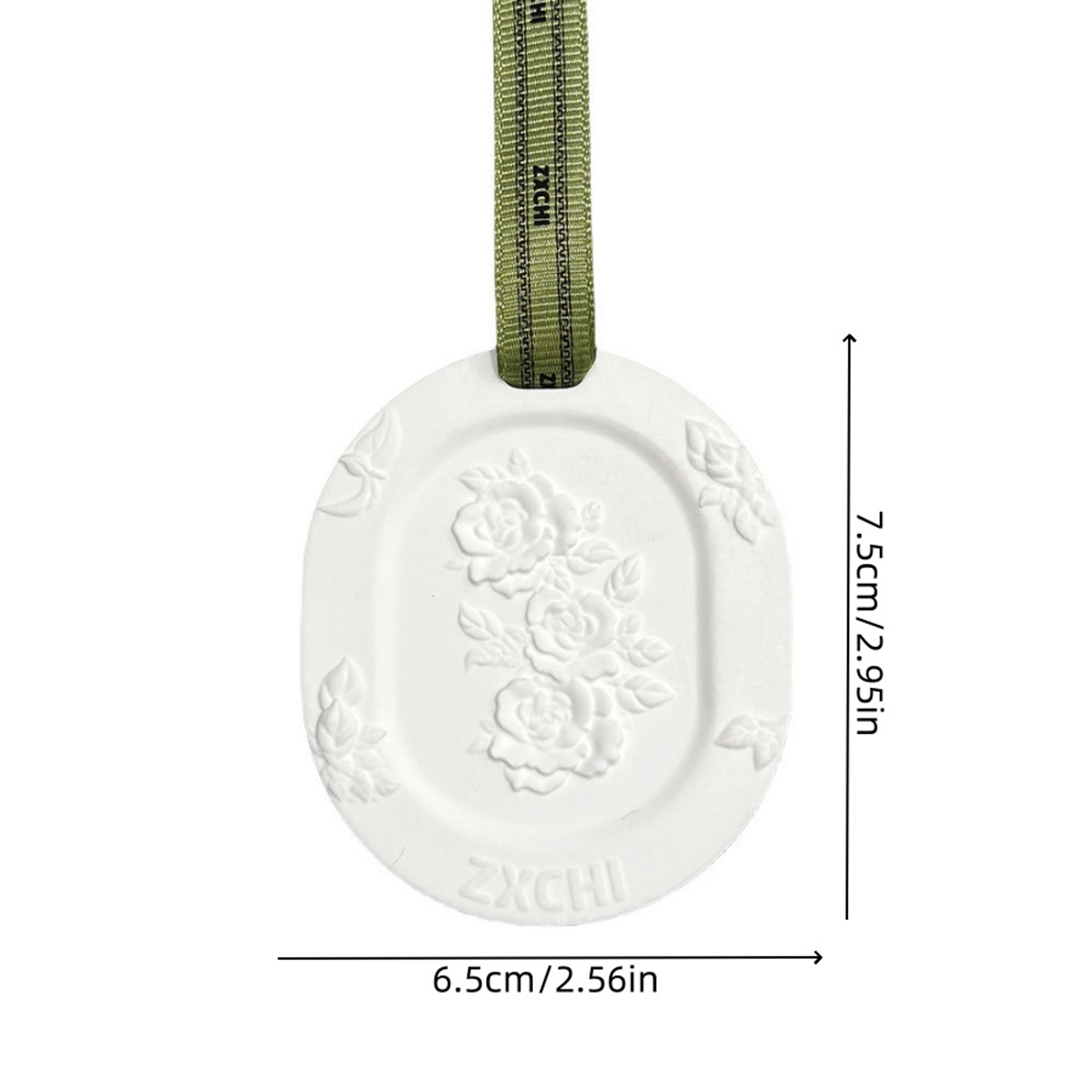 Gypsum Tablets Indoor Aromatherapy, Diffuser Stone Solid Aromatherapy Pendant for Car – view 2