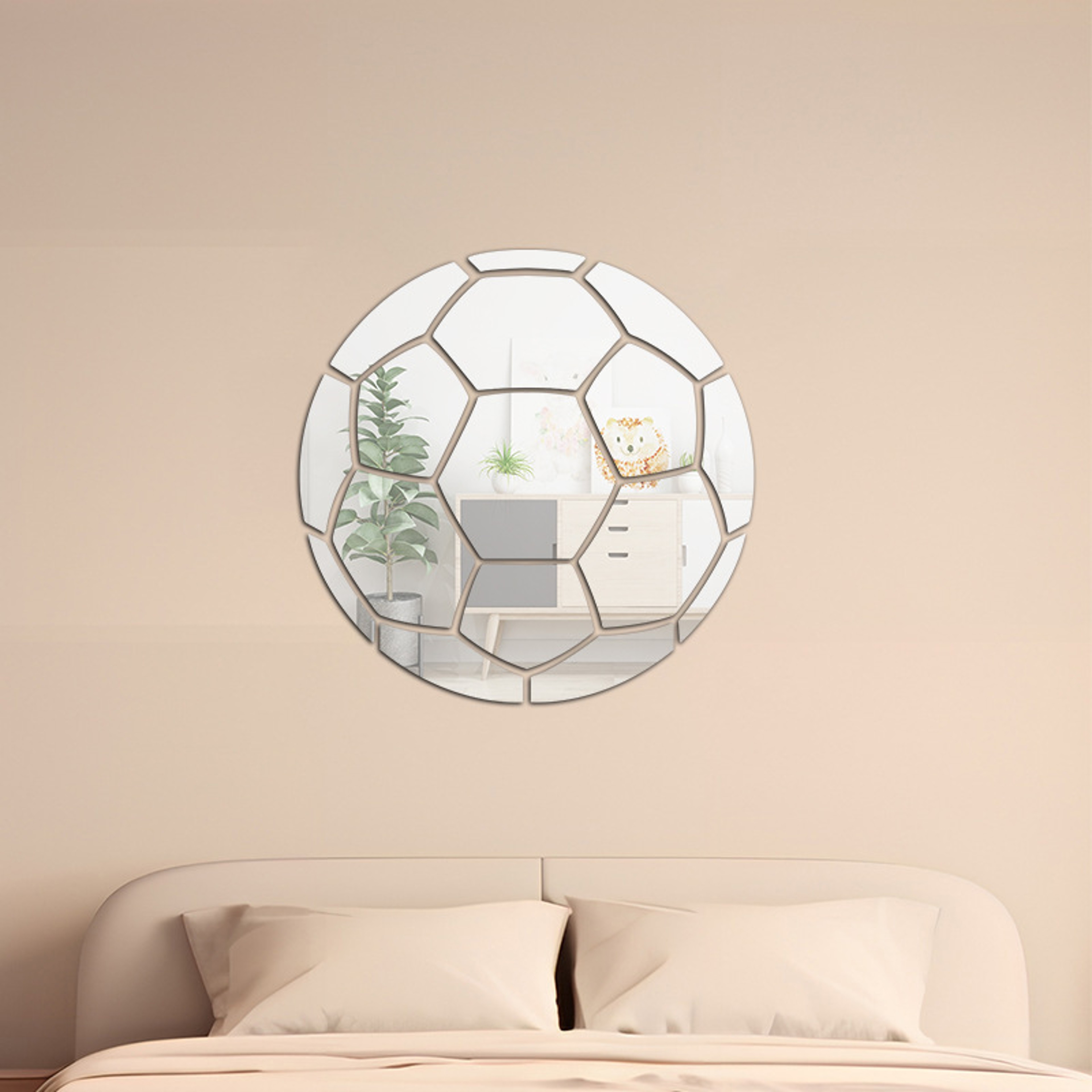 Self-Adhesive Acrylic Wall Decal for Bedroom, Office, Restaurant Decor – view 5