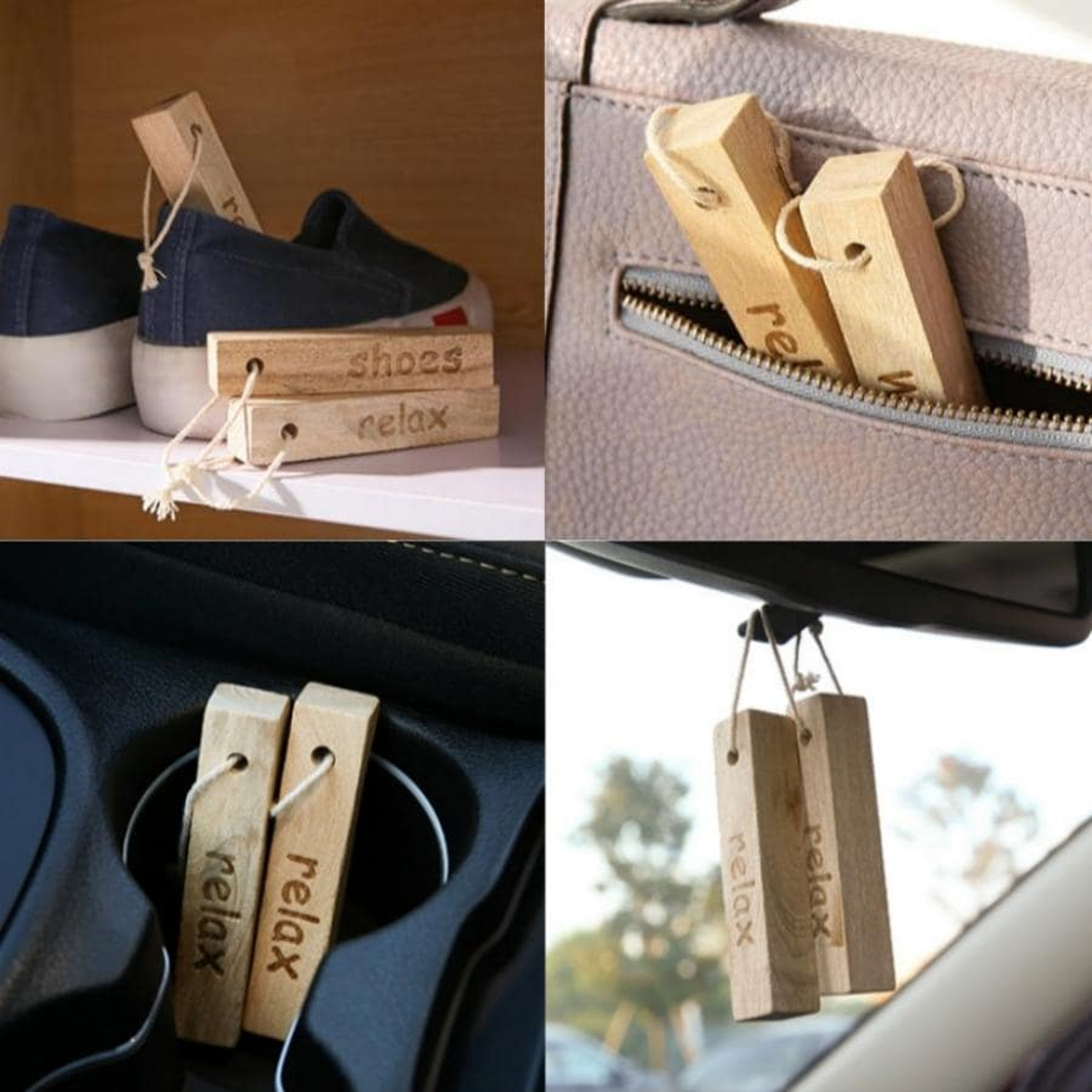 Deodorizing Hygienic Wood Strips for Wardrobe, Anti-Mold & Insect-Proof Moisture Protection – view 4