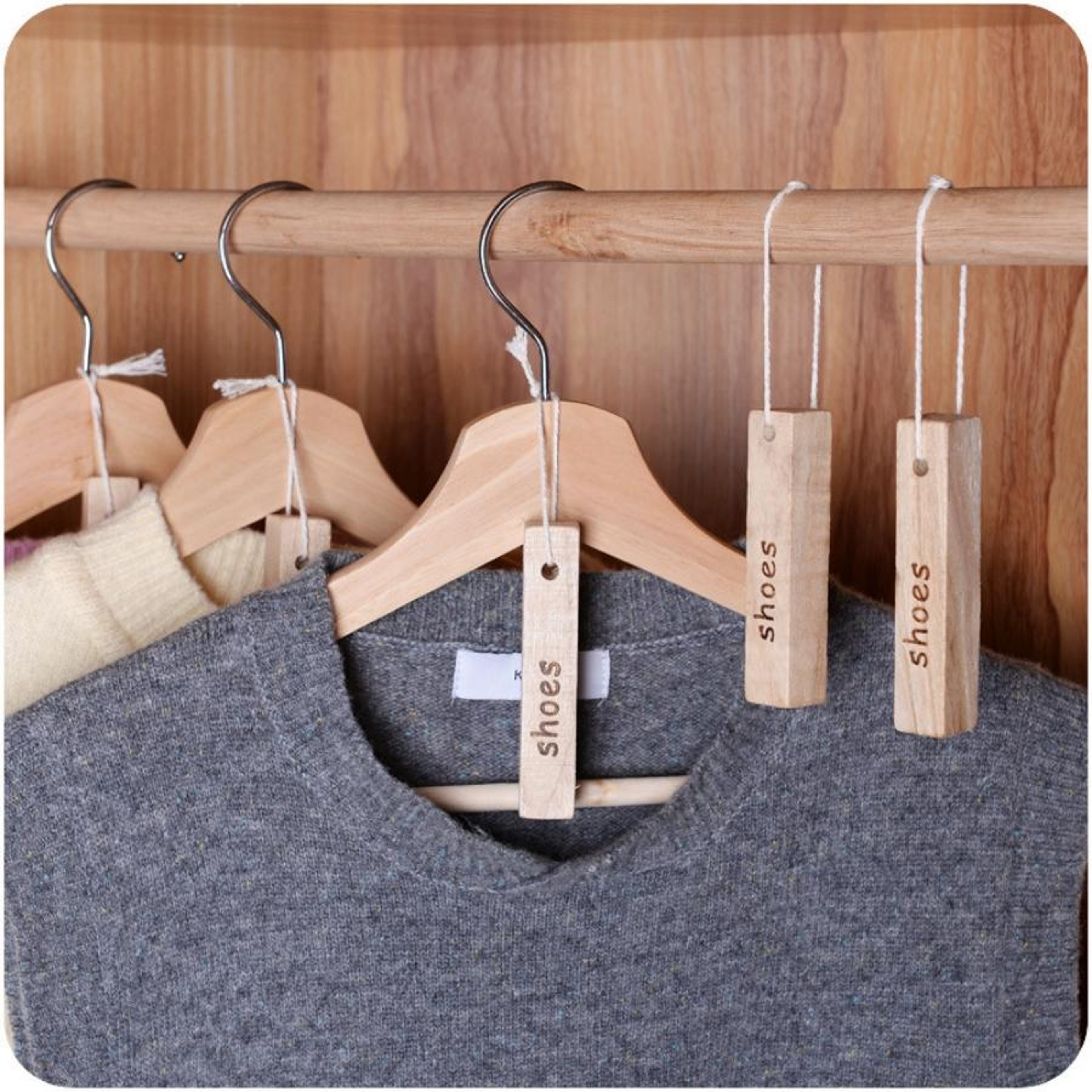 Deodorizing Hygienic Wood Strips for Wardrobe, Anti-Mold & Insect-Proof Moisture Protection – view 5