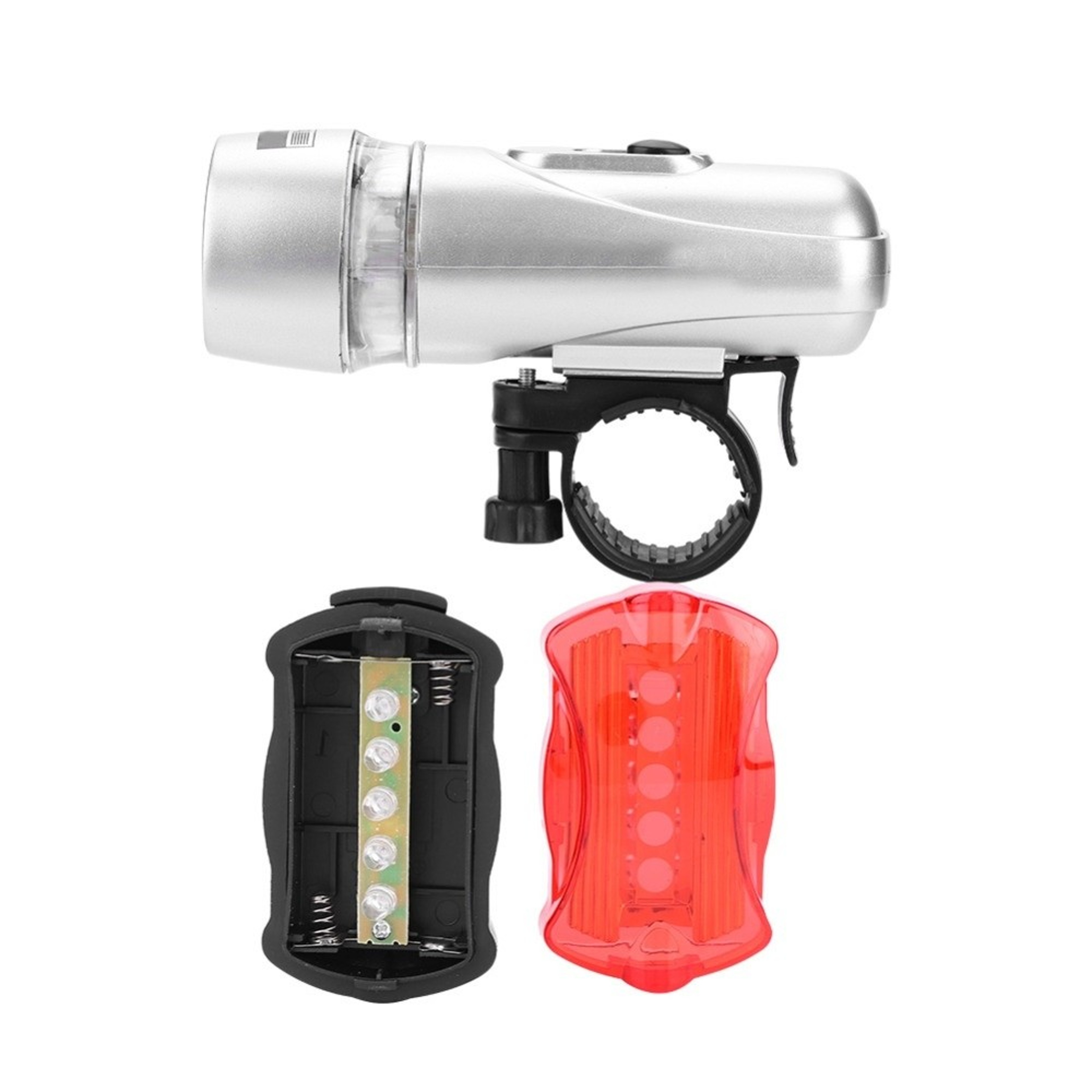 Waterproof LED Bike Light Set, High Visibility Front and Rear Lamp for Bicycles – view 2