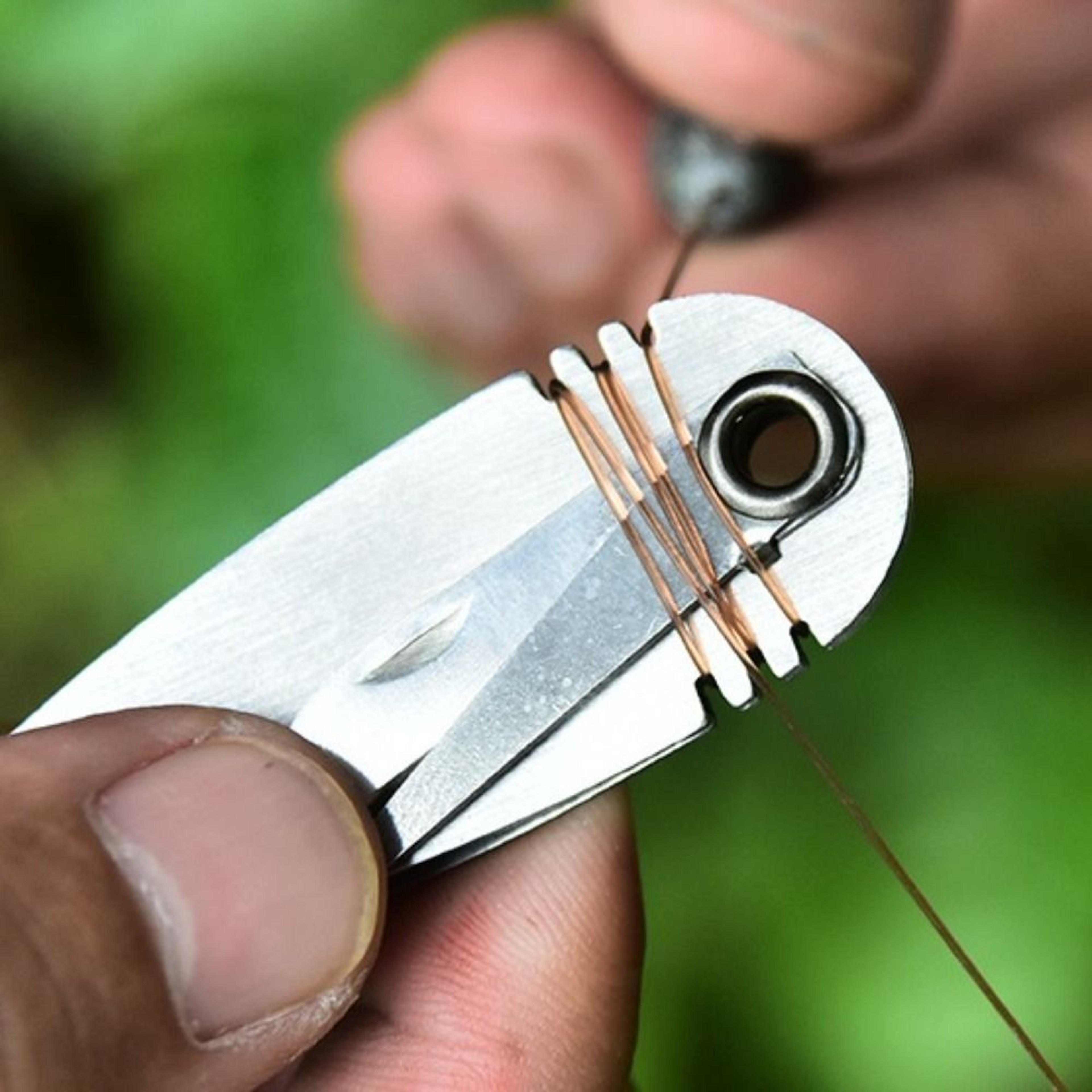 Stainless Steel Cutter Quick Knot Tying Tool, Nail Knotter Nippers, Fly Fishing Snip Clippers – view 5