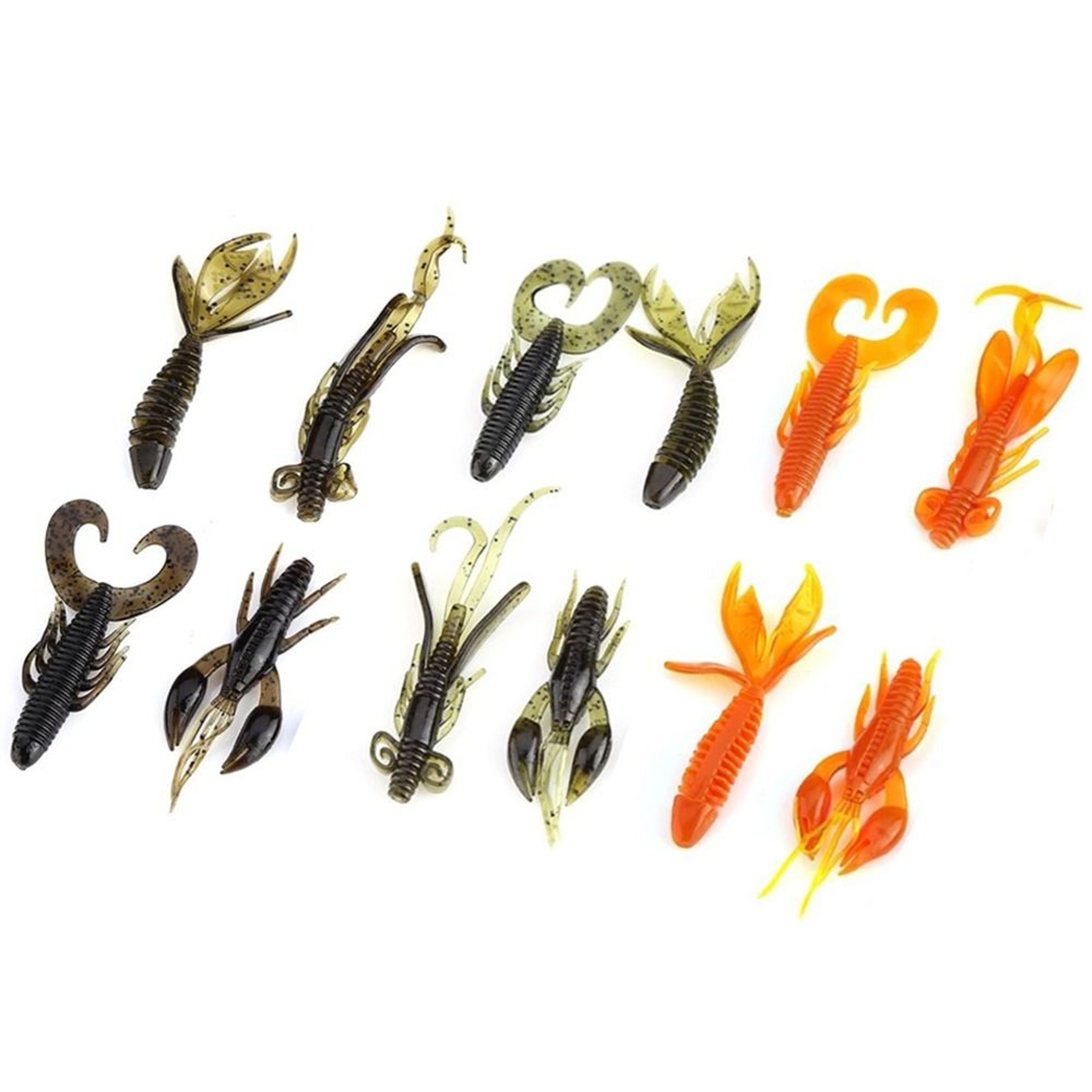 Soft PVC Lobster Bait Worm Crawfish Lure Multiple Sizes for Fishing – view 2