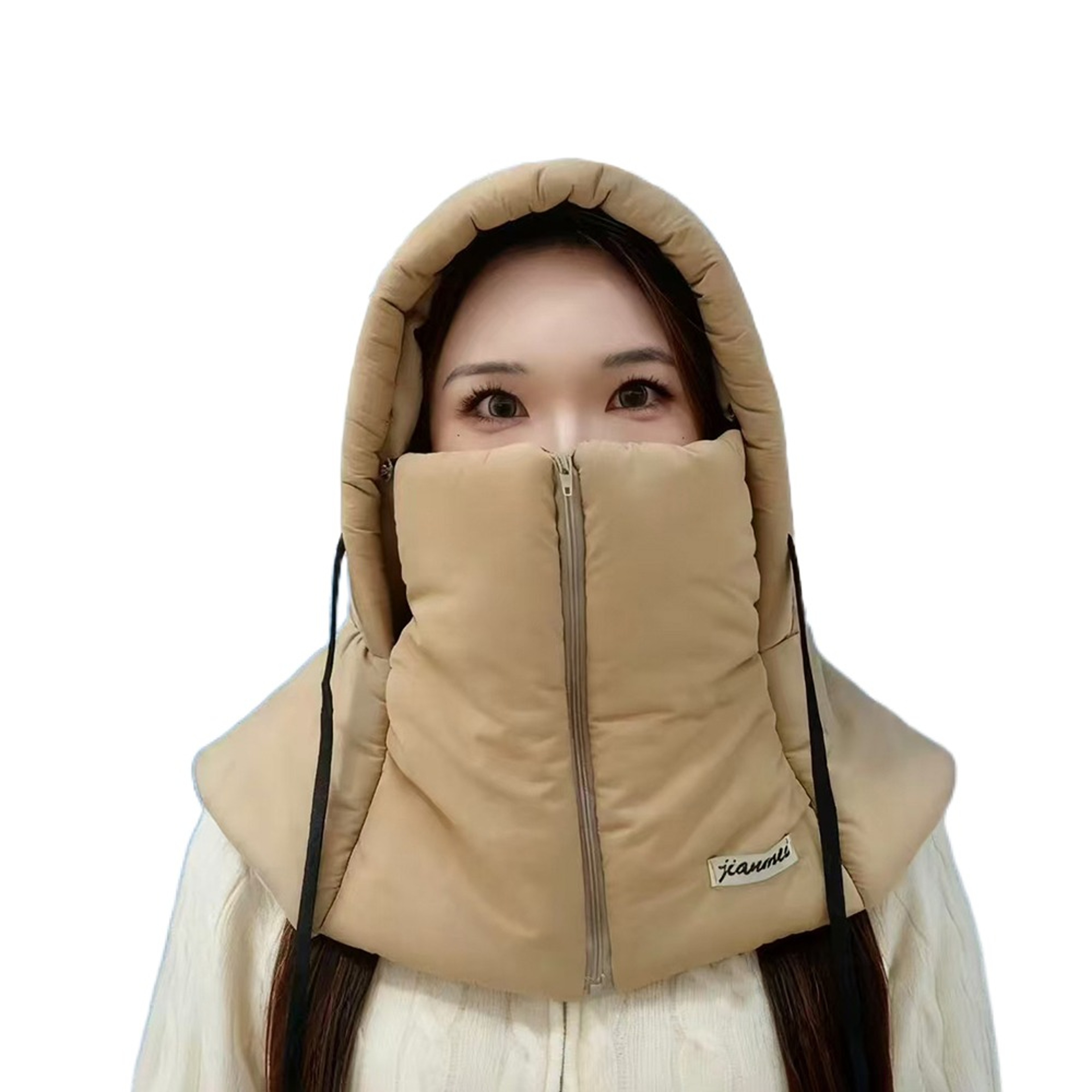 Warm Thickened Winter Ski Hat, Full Cover Balaclava Mask, Windproof Face Ear Bomber Hat Cap for Unisex – view 12