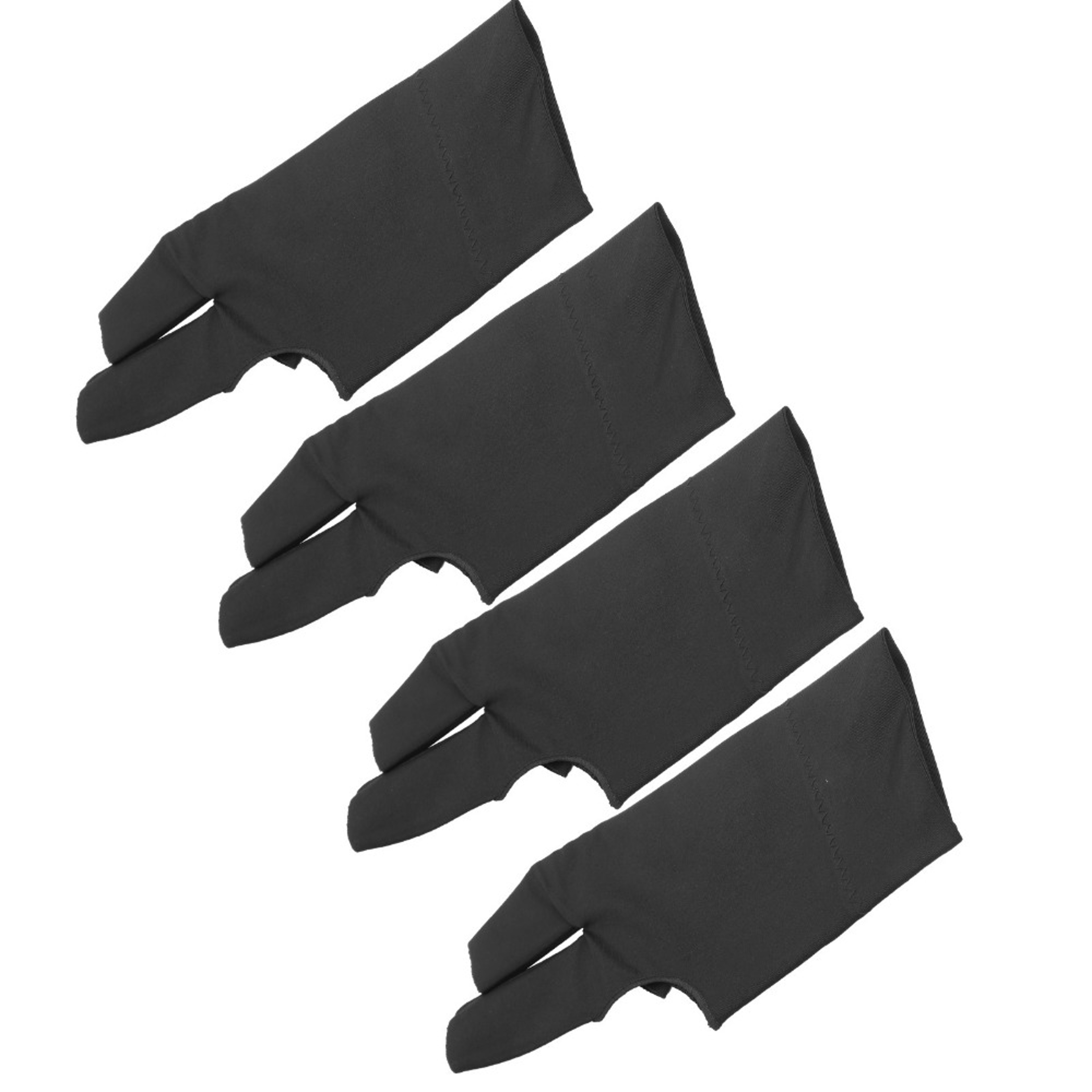 Billiard Accessories Cue Glove, Spandex Elastic Three Finger Glove for Snooker – view 4
