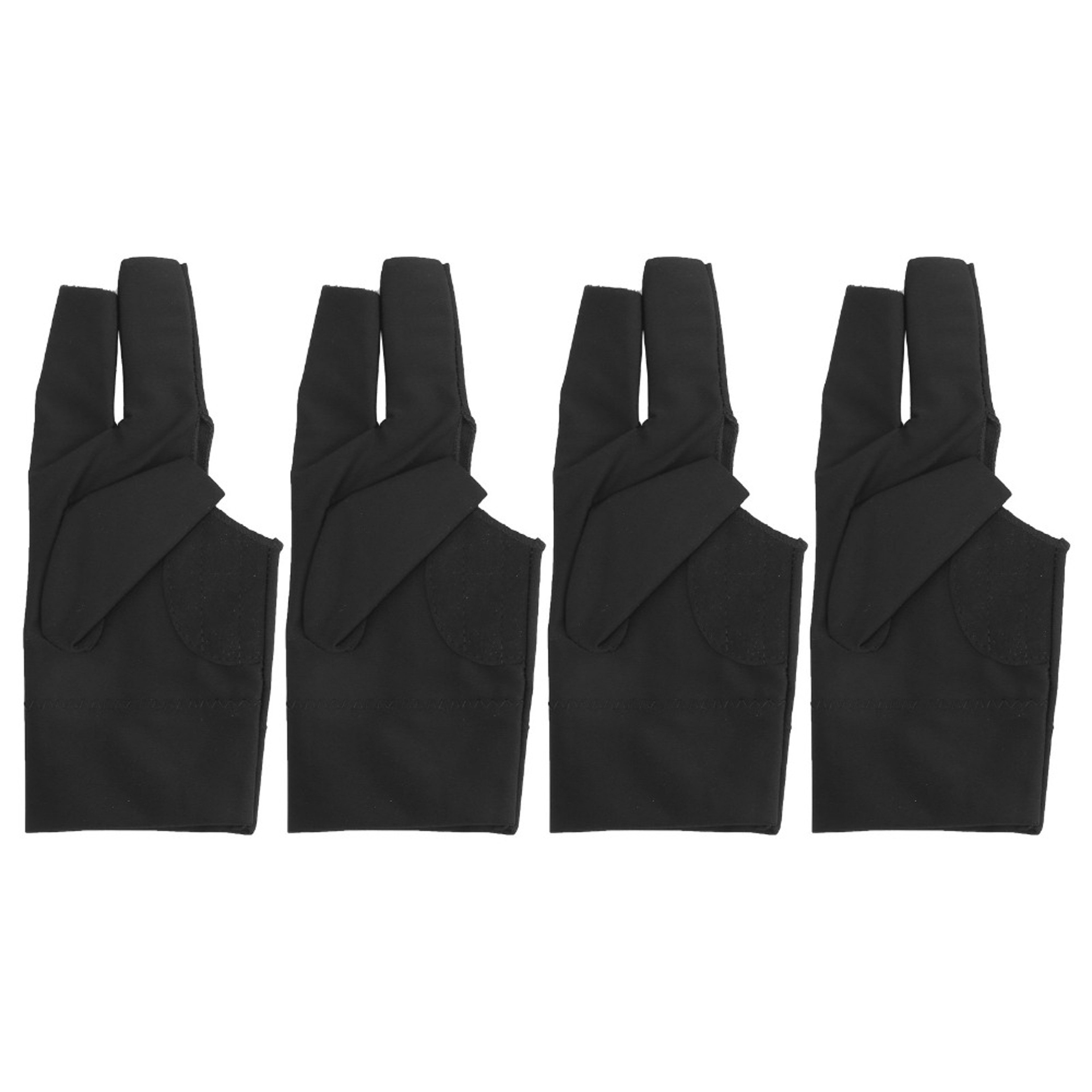 Billiard Accessories Cue Glove, Spandex Elastic Three Finger Glove for Snooker – view 5