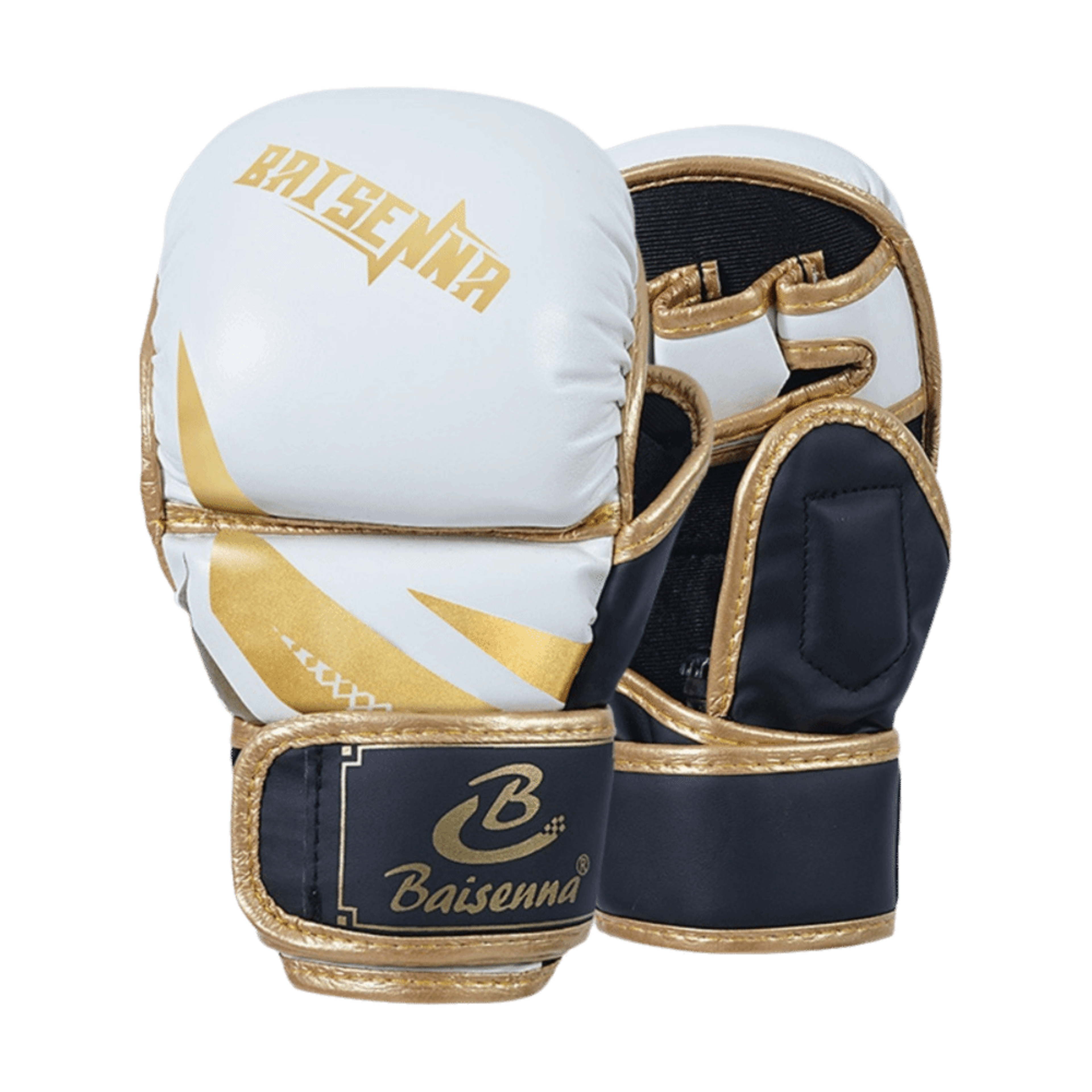 High Density Sponge Wrist Support MMA Gloves, PU Leather Boxing Gloves for Adults, Shock Absorption – view 1