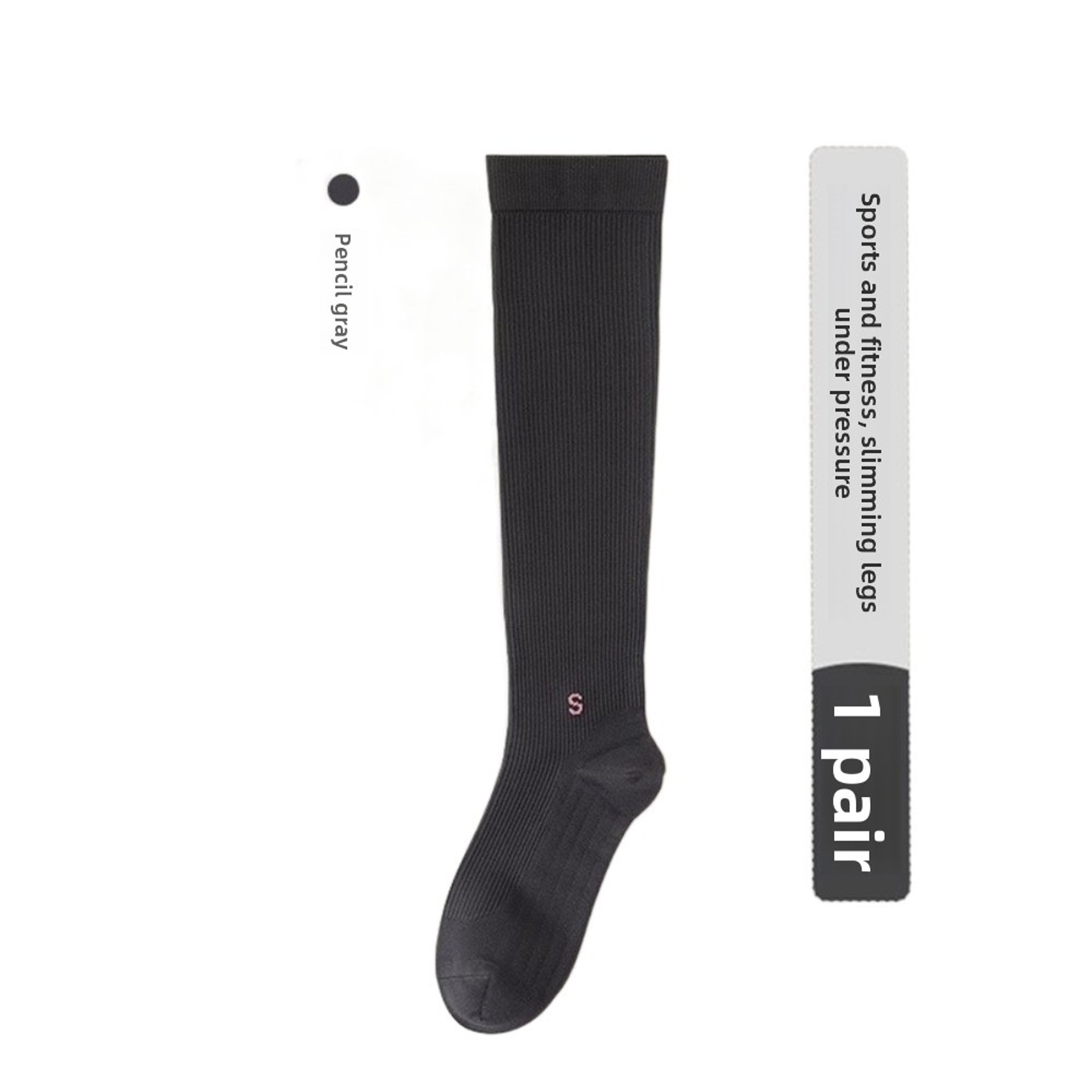 Yoga Running Anti-Slip Women Compression Socks - Professional Pressure Calf Socks for Exercise and Fitness Skipping Rope – view 1