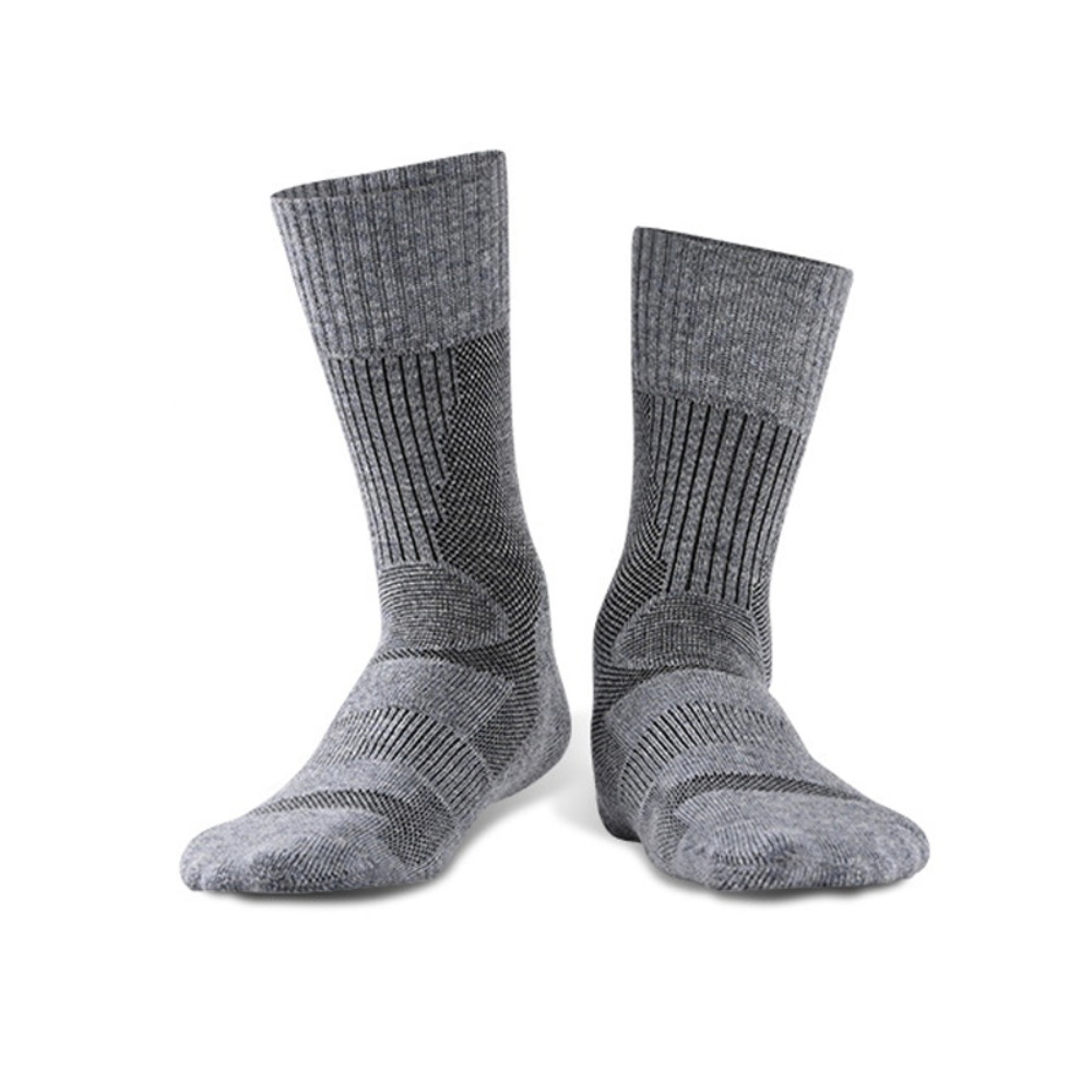 Breathable Outdoor Sports Socks, Fuzzy Merino Wool Thickened Winter Warm Socks for Men and Women – view 8