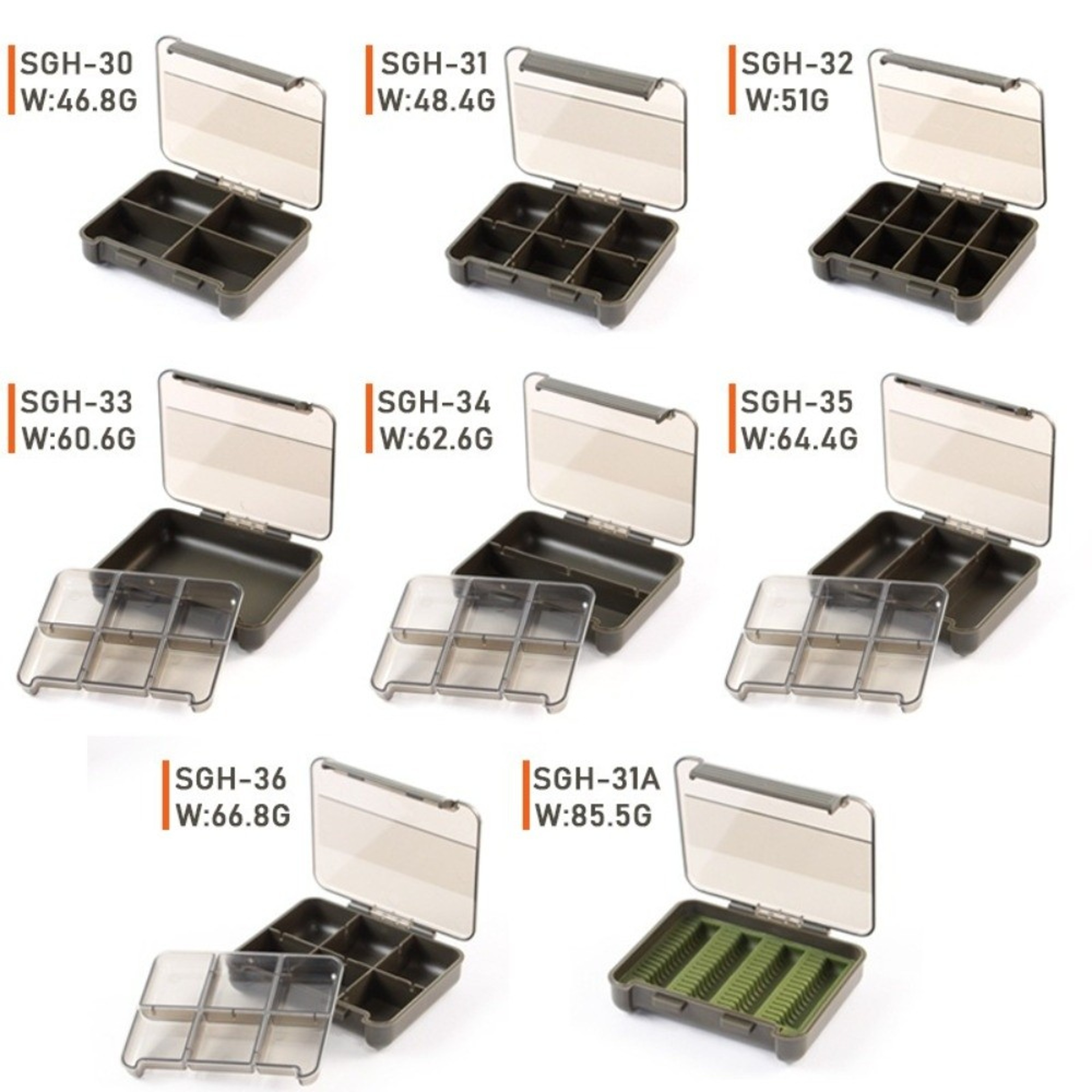 Multi-Compartment Tool Storage Box, Built-in Grids Fish Hook Box, Dust-Proof Seal, Waterproof Plastic Material – view 5