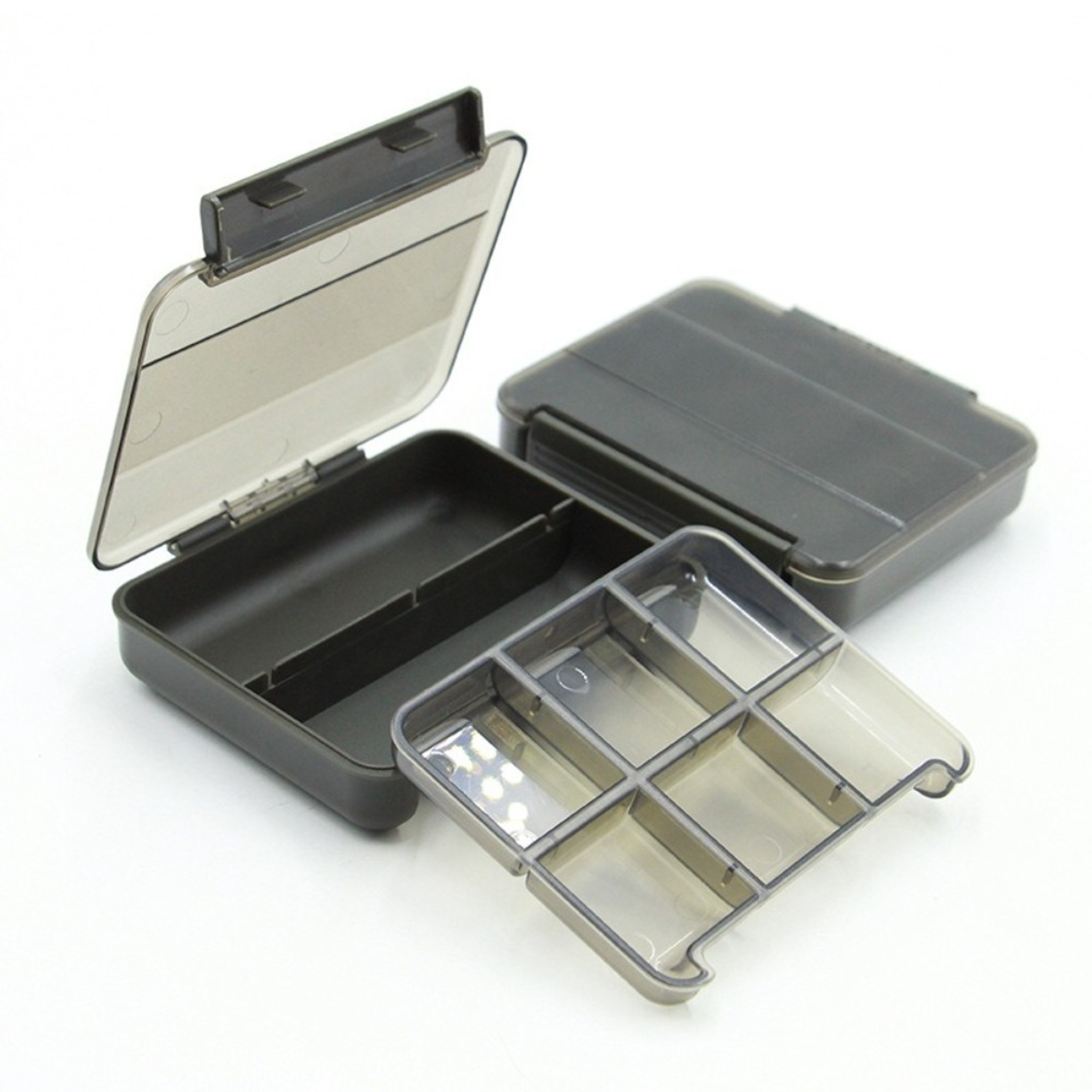 Multi-Compartment Tool Storage Box, Built-in Grids Fish Hook Box, Dust-Proof Seal, Waterproof Plastic Material – view 9