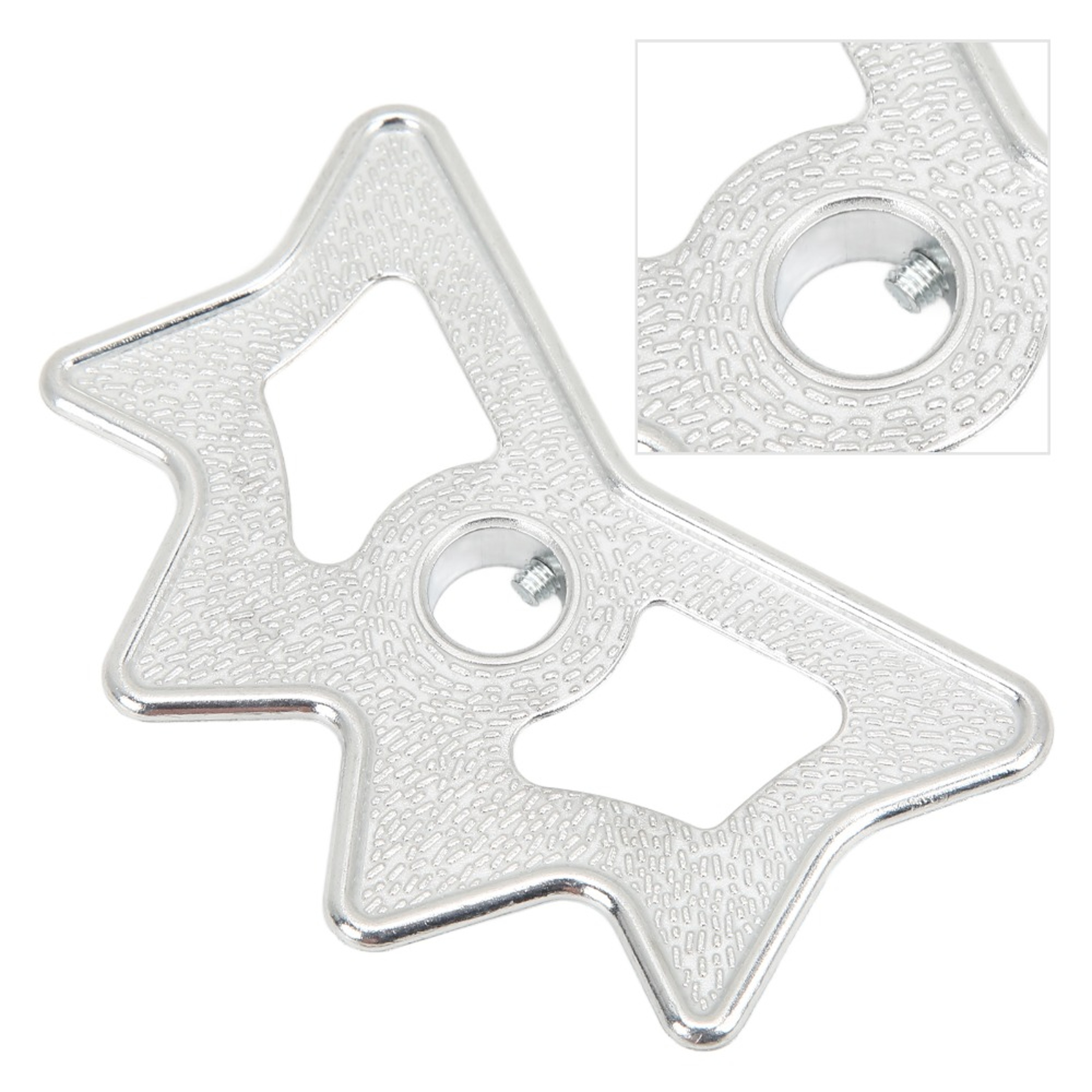 Lightweight Pool Cue Accessory, Aluminium Billiard Bridge Head Silver for Practice – view 4