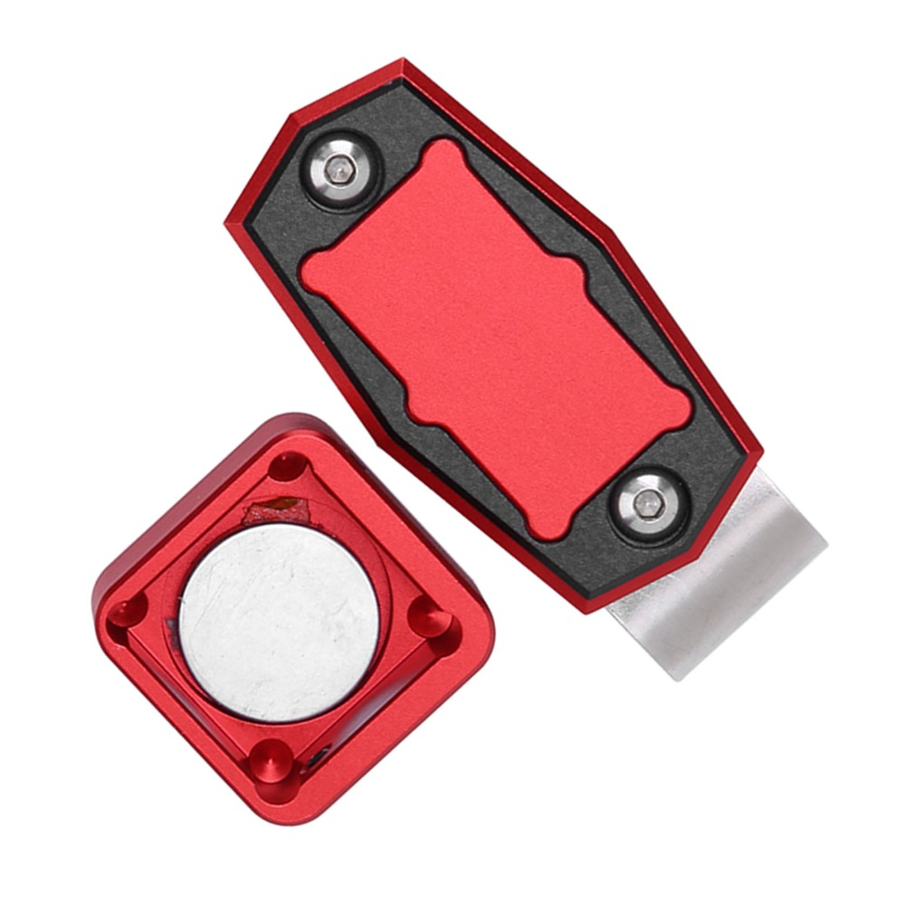 Magnetic Belt Clip Mini Pool Chalk Holder, Metal Fixed Clip Billiard Cue Case – view 4