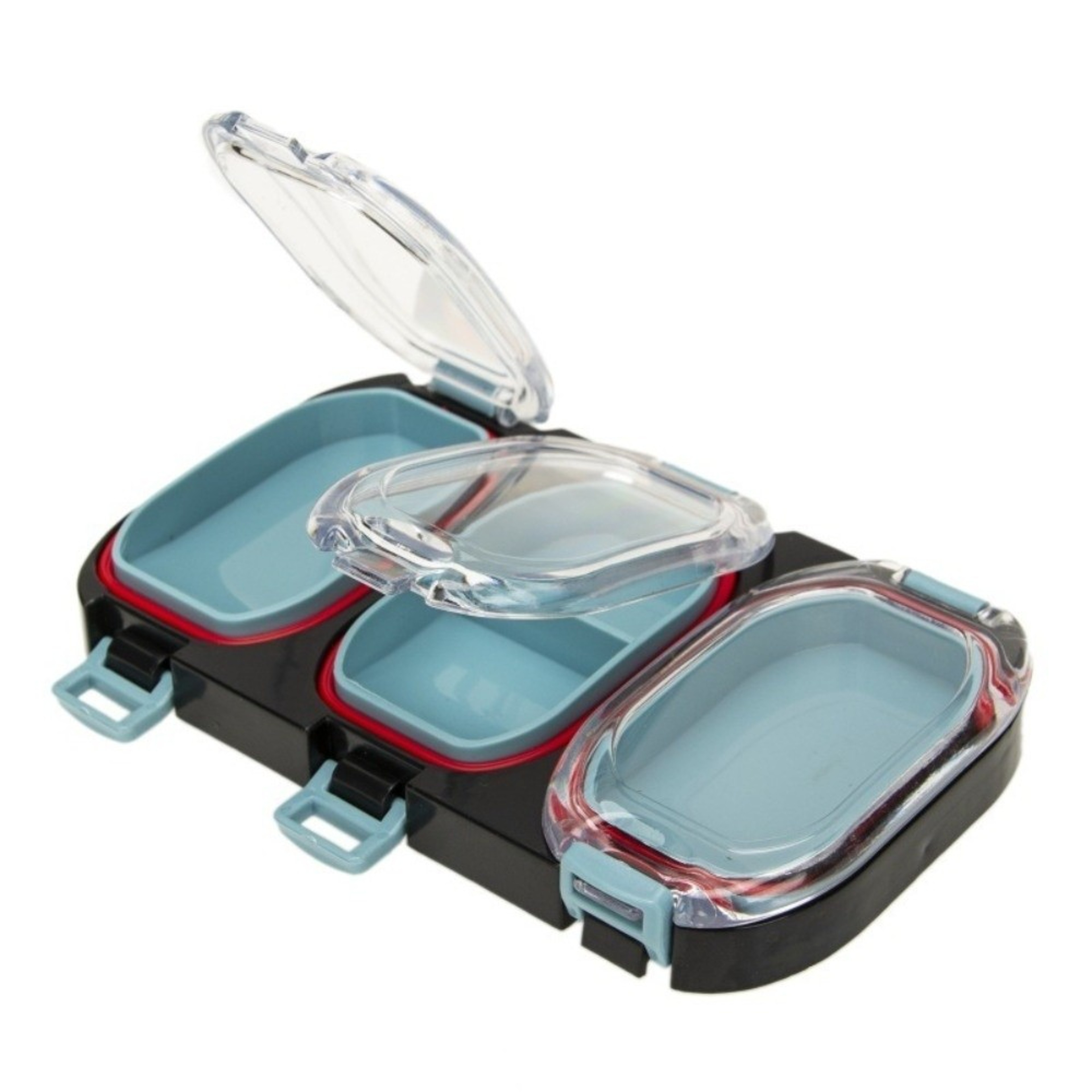 Fishing Tackle Box with Magnet Seat Compartments, Waterproof Unit Case, Pesca Storage Box – view 4