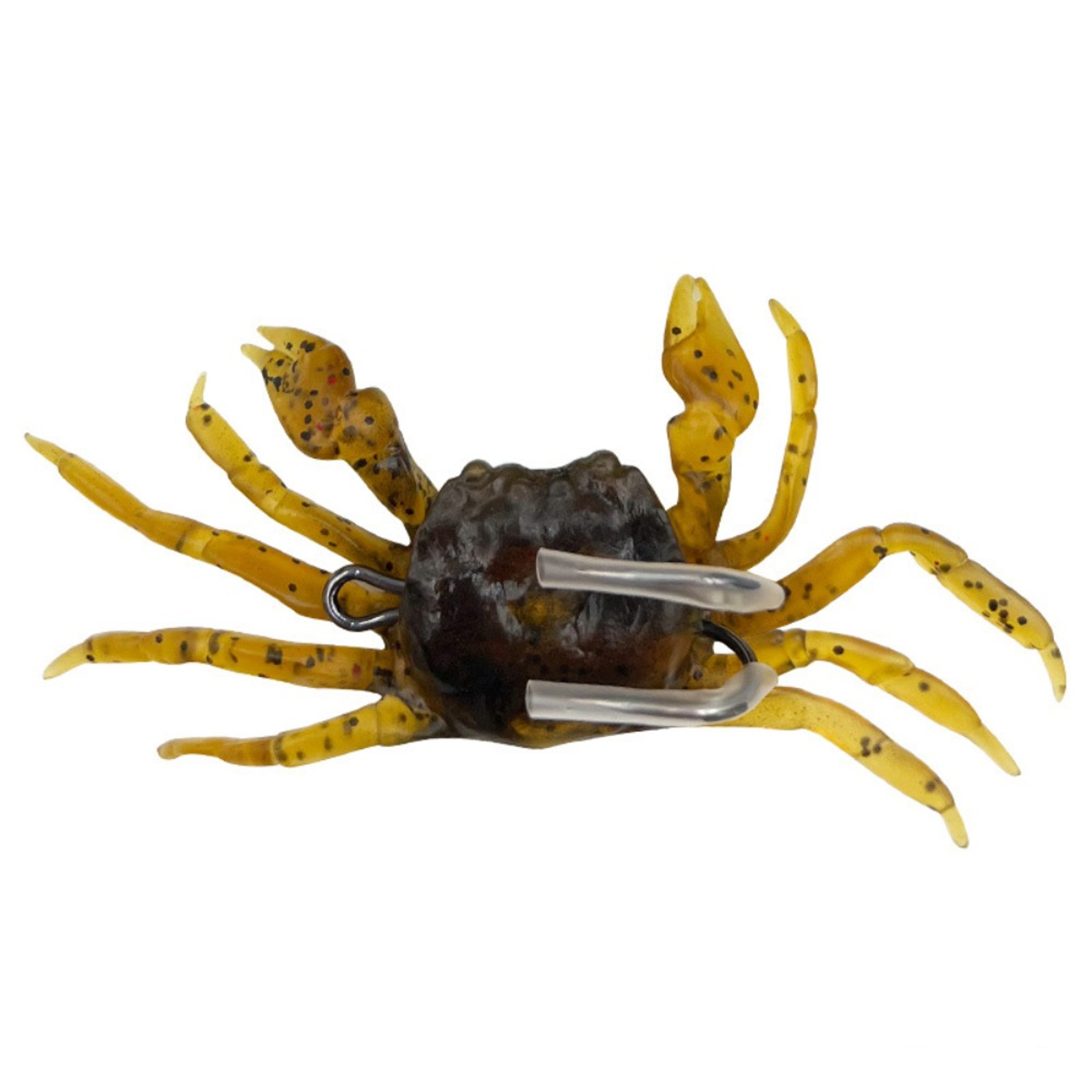 Fishing Lures Fishing, New Silicone Rubber Crab Bait, Soft Brown Green Orange Sea, Double Hook – view 7