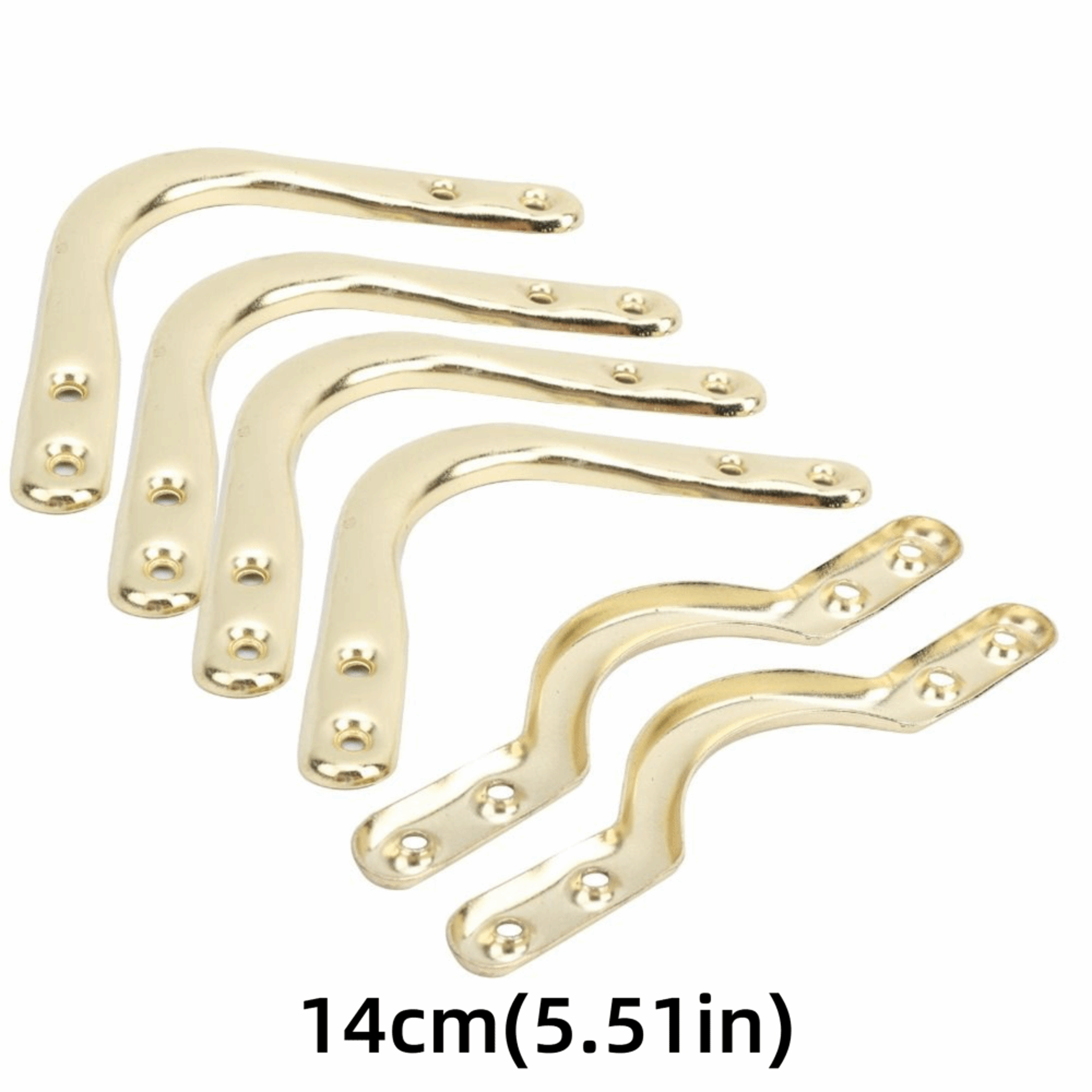 Pool Table Pocket Brackets Billiards Corner Iron Set with Net Bags – view 6